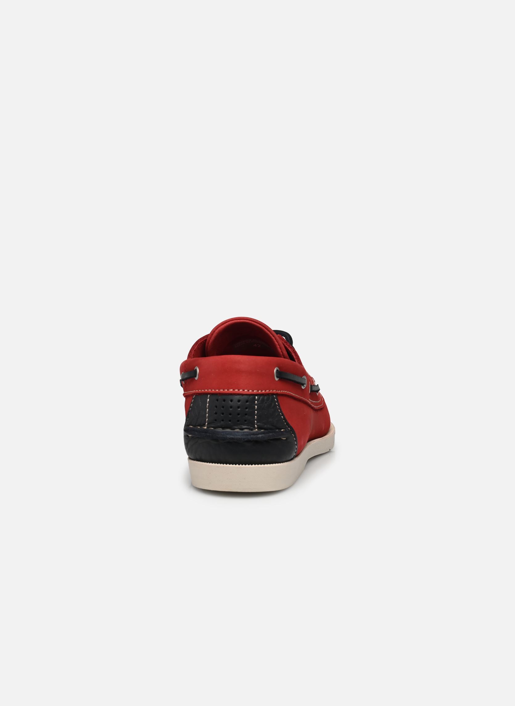Bootschoenen PHENIS heren rood TBS Bootschoenen PHENIS heren rood PIMENT + NAVY