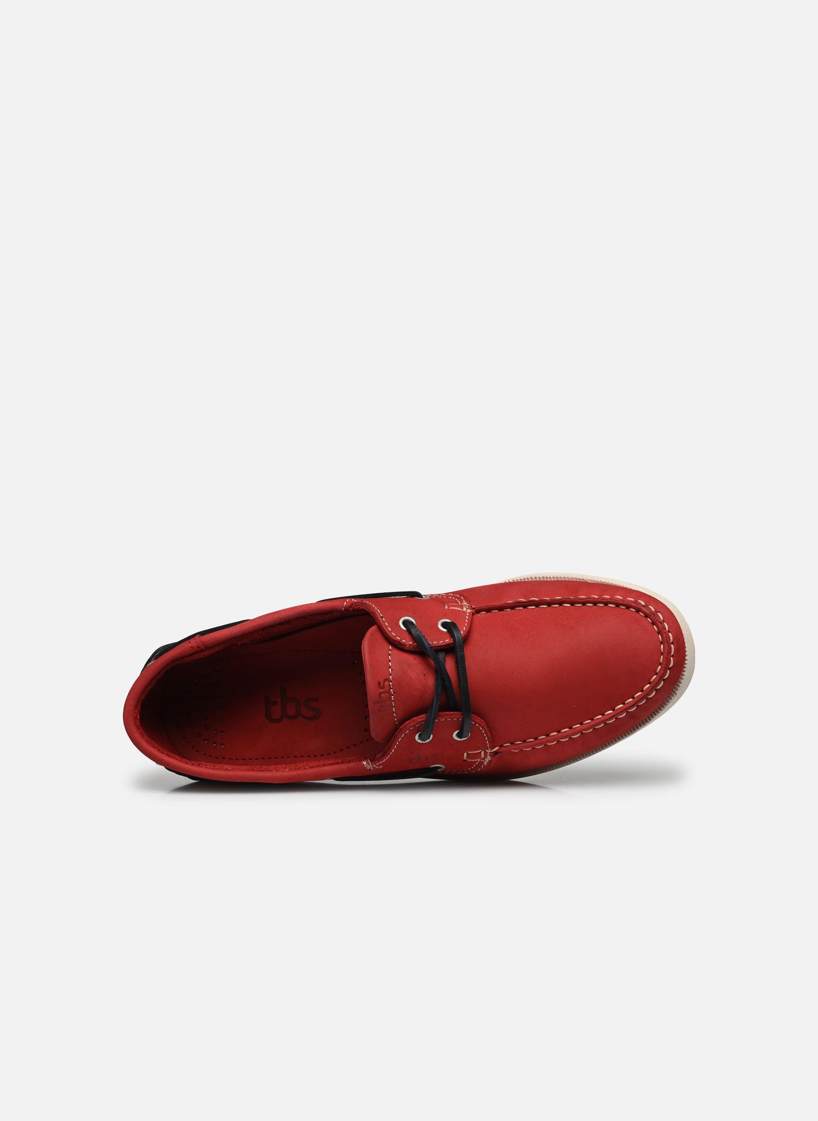 Bootschoenen PHENIS heren rood TBS Bootschoenen PHENIS heren rood PIMENT + NAVY
