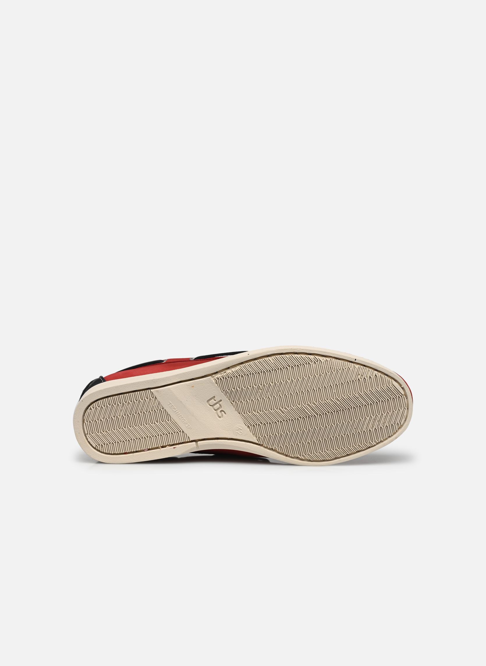 Bootschoenen PHENIS heren rood TBS Bootschoenen PHENIS heren rood PIMENT + NAVY