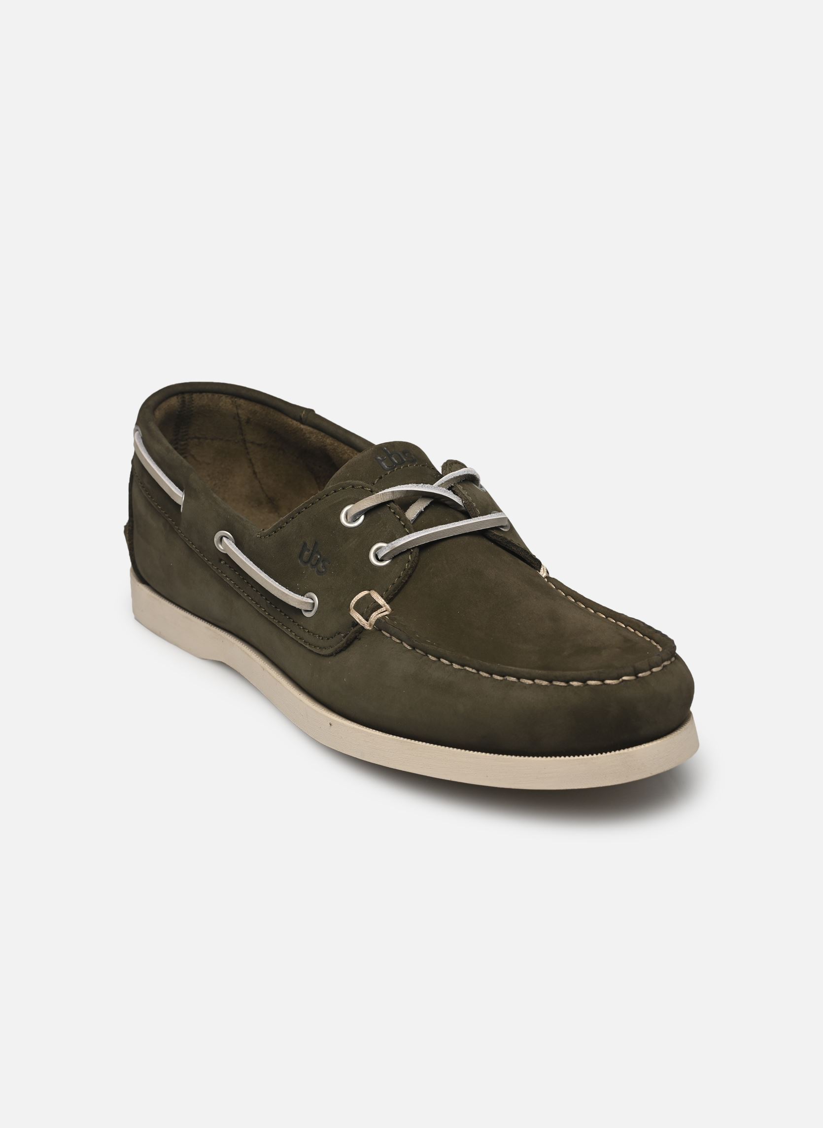 Bootschuhe PHENIS herren grün TBS Bootschuhe PHENIS herren grün CACTUS NUBUCK