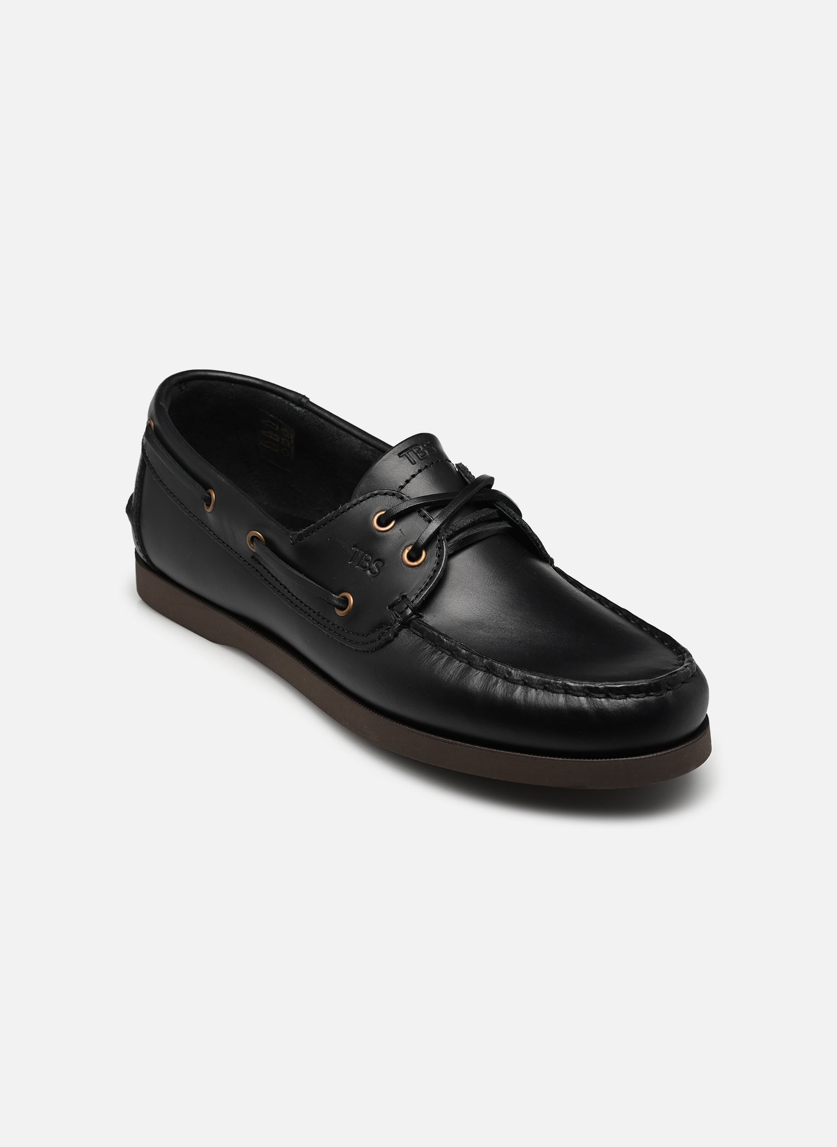 Bootschoenen PHENIS heren zwart TBS Bootschoenen PHENIS heren zwart NOIR + BRUN