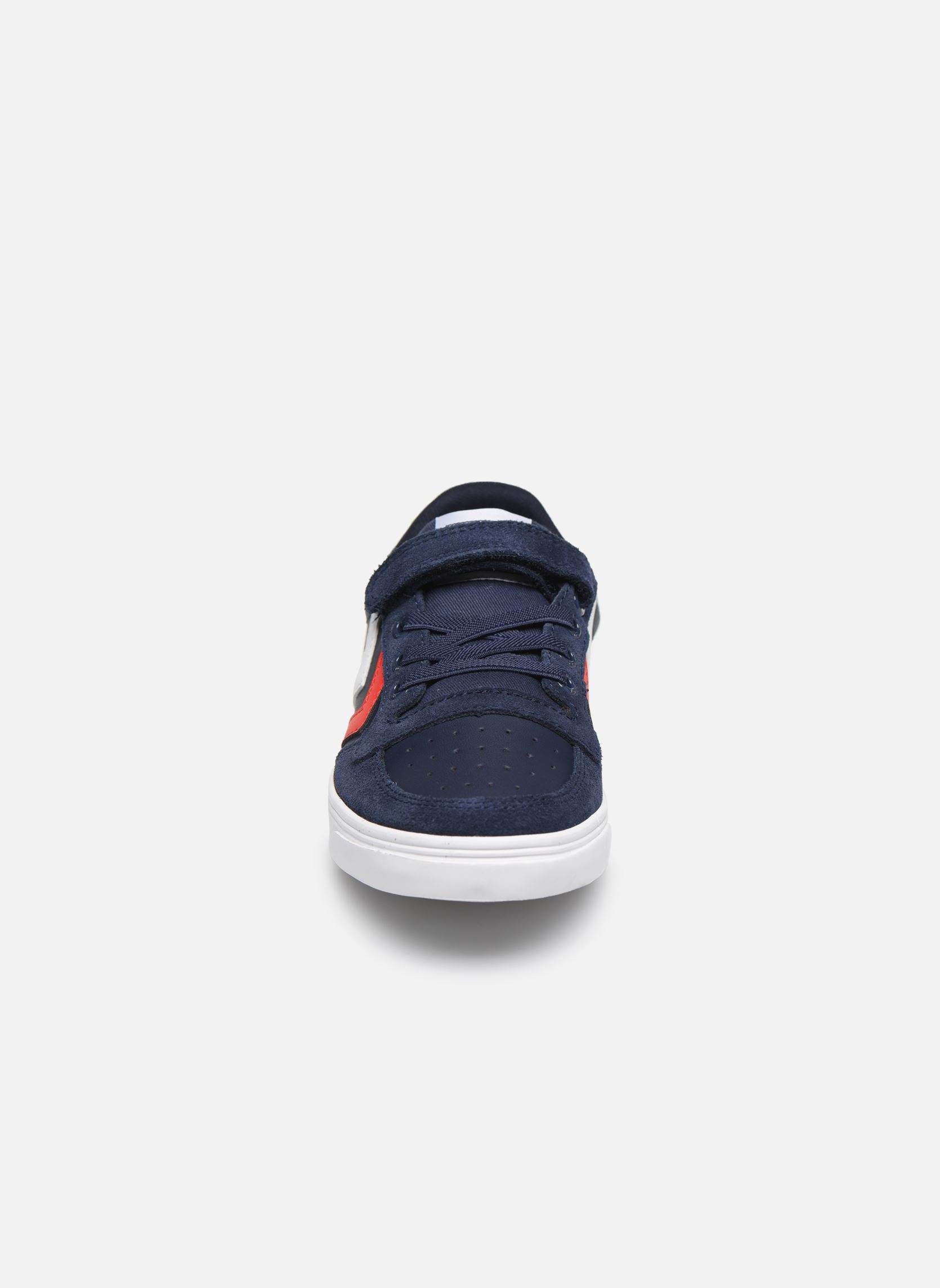 Baskets basses Slimmer Stadil Leather Low Jr bleu Hummel Baskets basses Slimmer Stadil Leather Low Jr bleu Peacoat