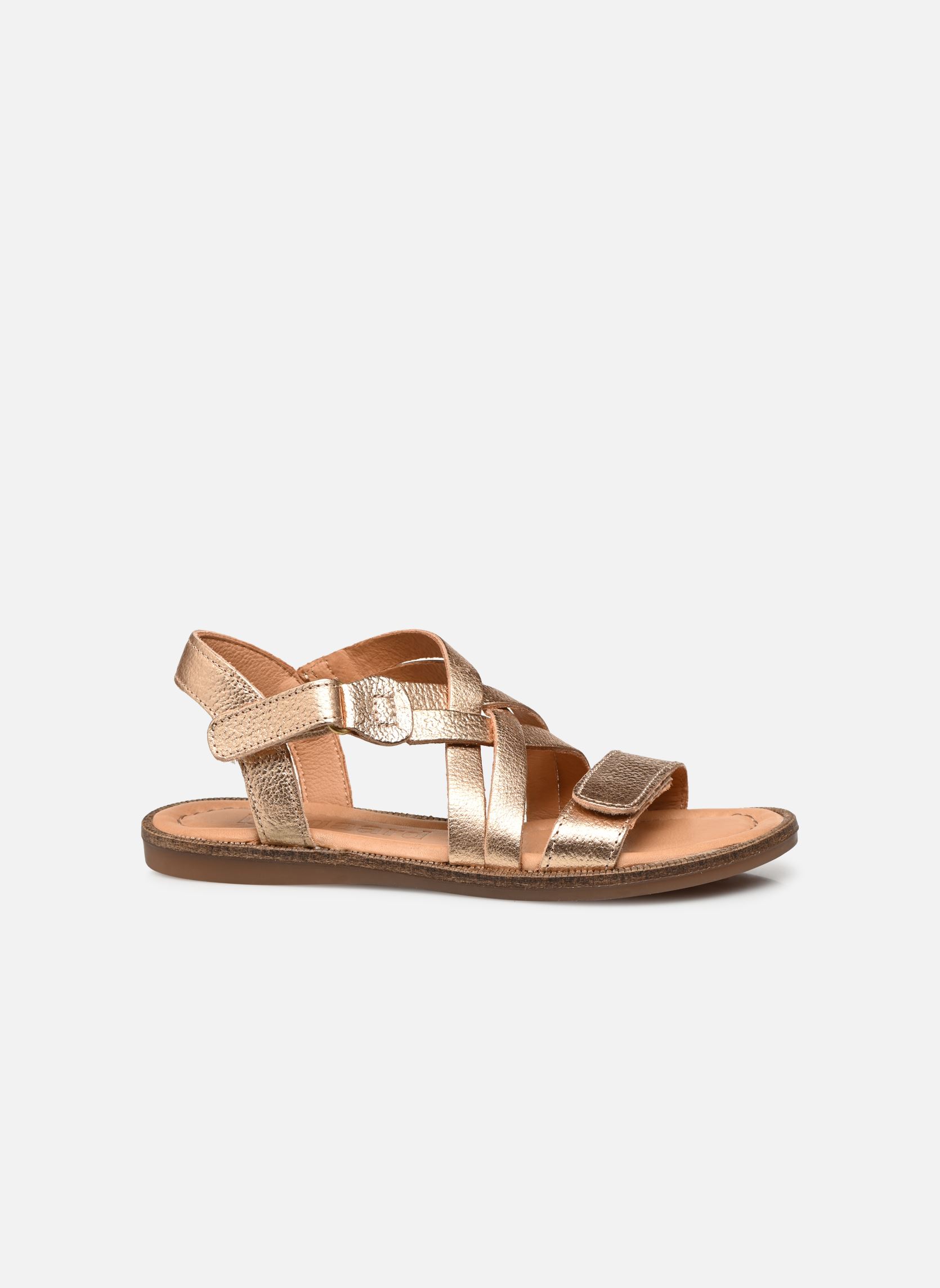 Sandalen Clea mädchen gold und bronze Bisgaard Sandalen Clea mädchen gold und bronze GOLD
