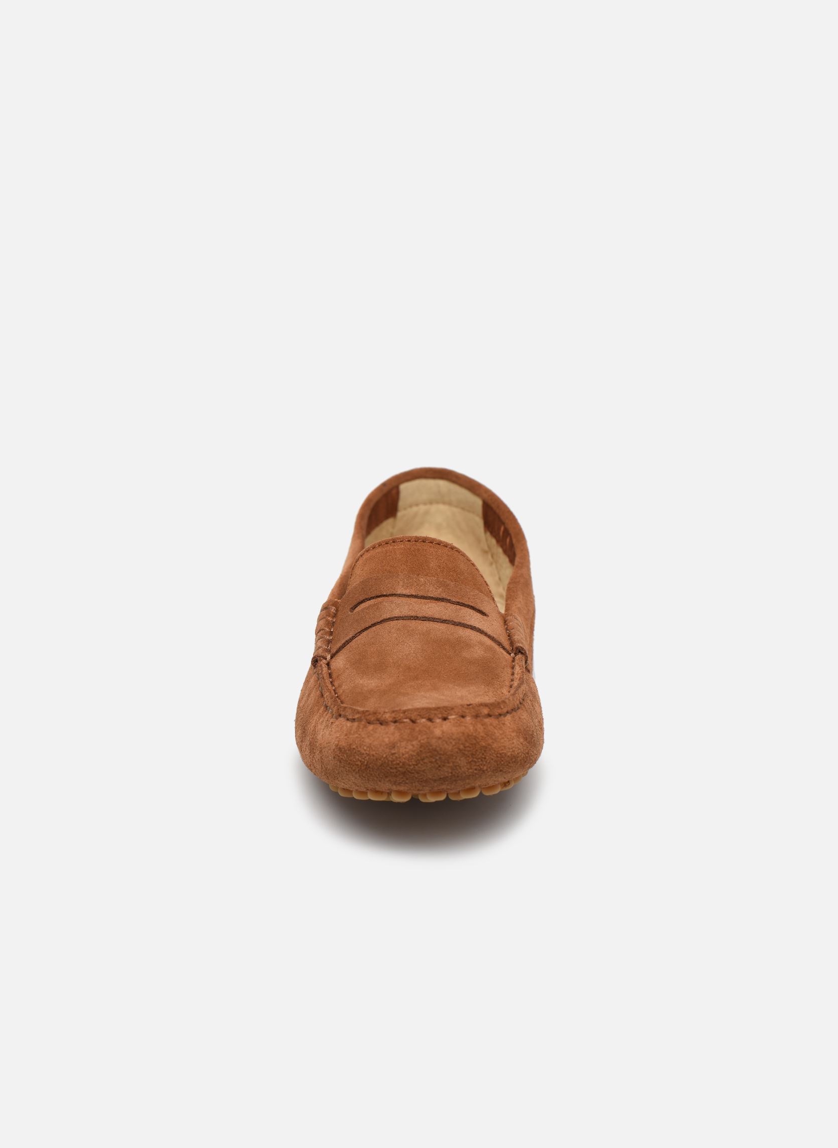 Mocassins Stolima dames bruin Georgia Rose Mocassins Stolima dames bruin Cuir velours cognac