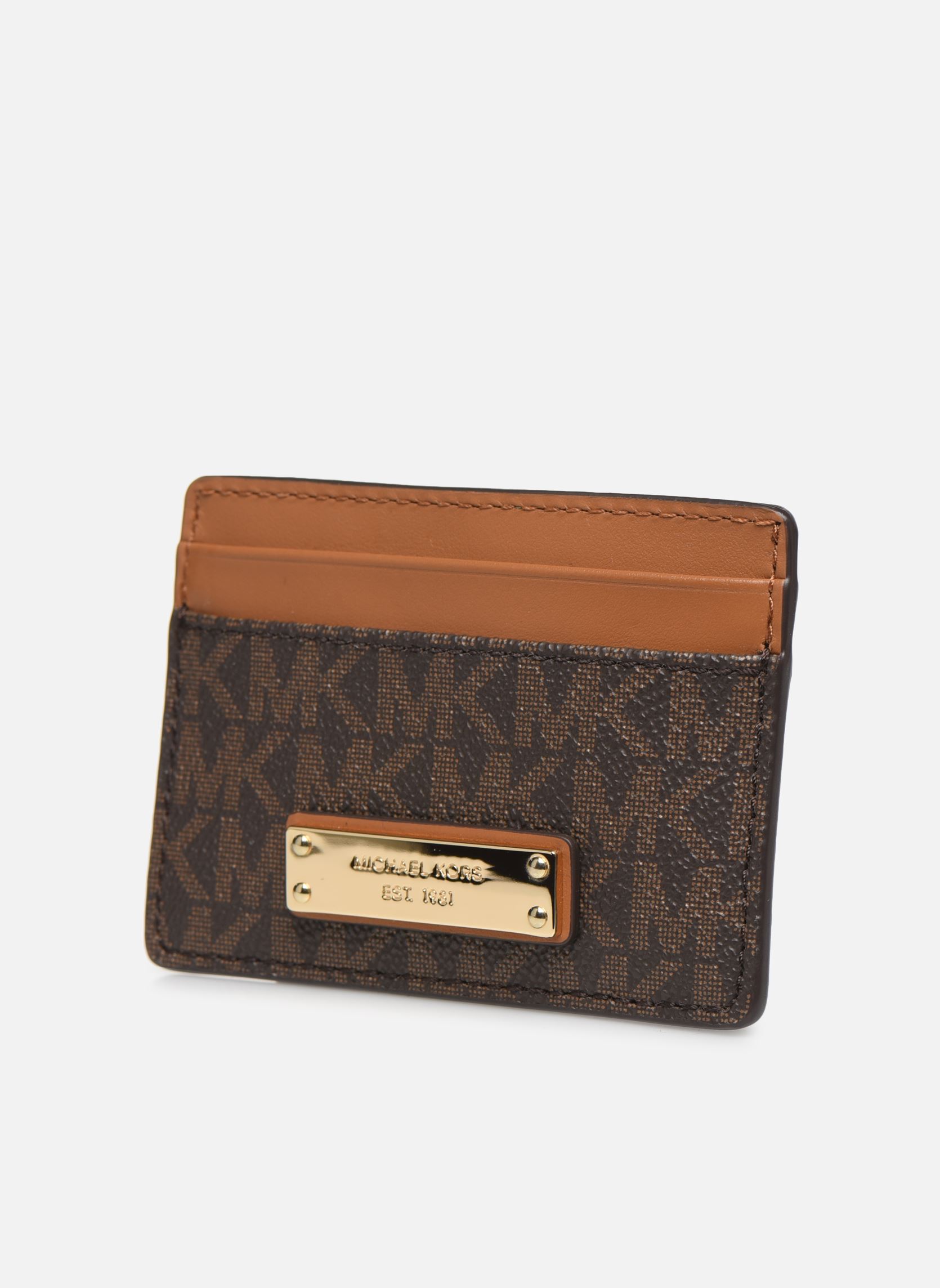 Kaarthouders JET SET CARD HOLDER dames bruin Michael Michael Kors Kaarthouders JET SET CARD HOLDER dames bruin BROWN