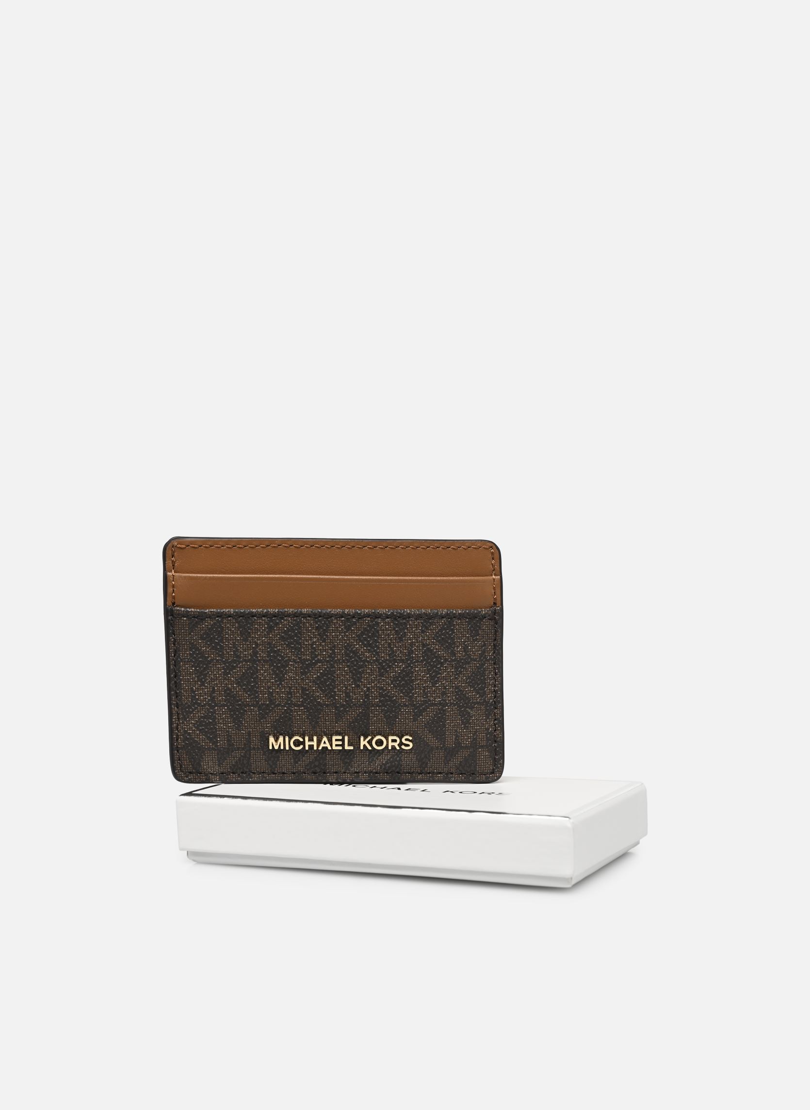 Kaarthouders JET SET CARD HOLDER dames bruin Michael Michael Kors Kaarthouders JET SET CARD HOLDER dames bruin BROWN NEW
