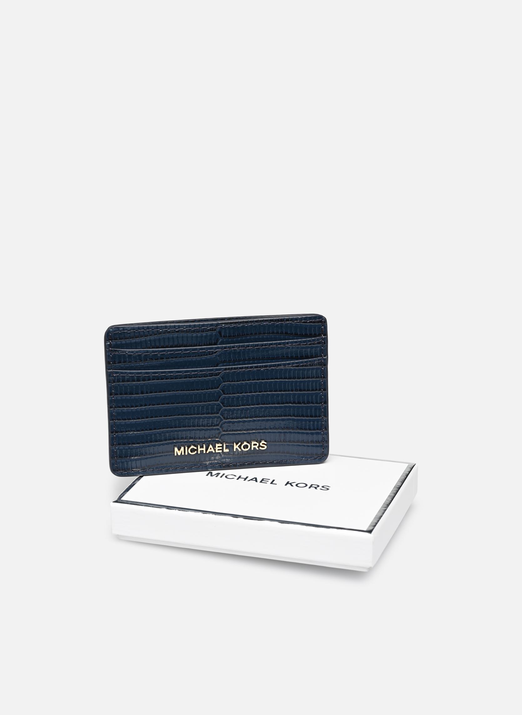 Kaarthouders JET SET CARD HOLDER dames blauw Michael Michael Kors Kaarthouders JET SET CARD HOLDER dames blauw NAVY