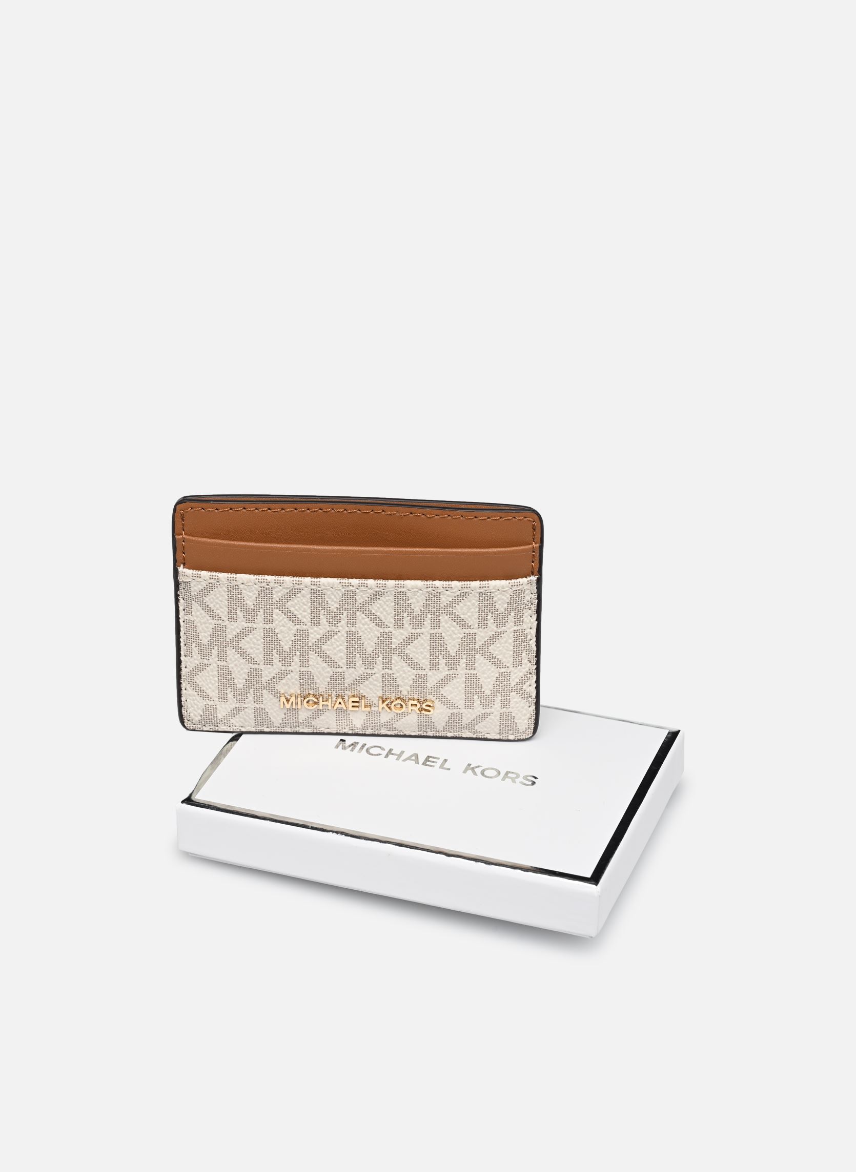 Kaarthouders JET SET CARD HOLDER dames wit Michael Michael Kors Kaarthouders JET SET CARD HOLDER dames wit VANILLA NEW