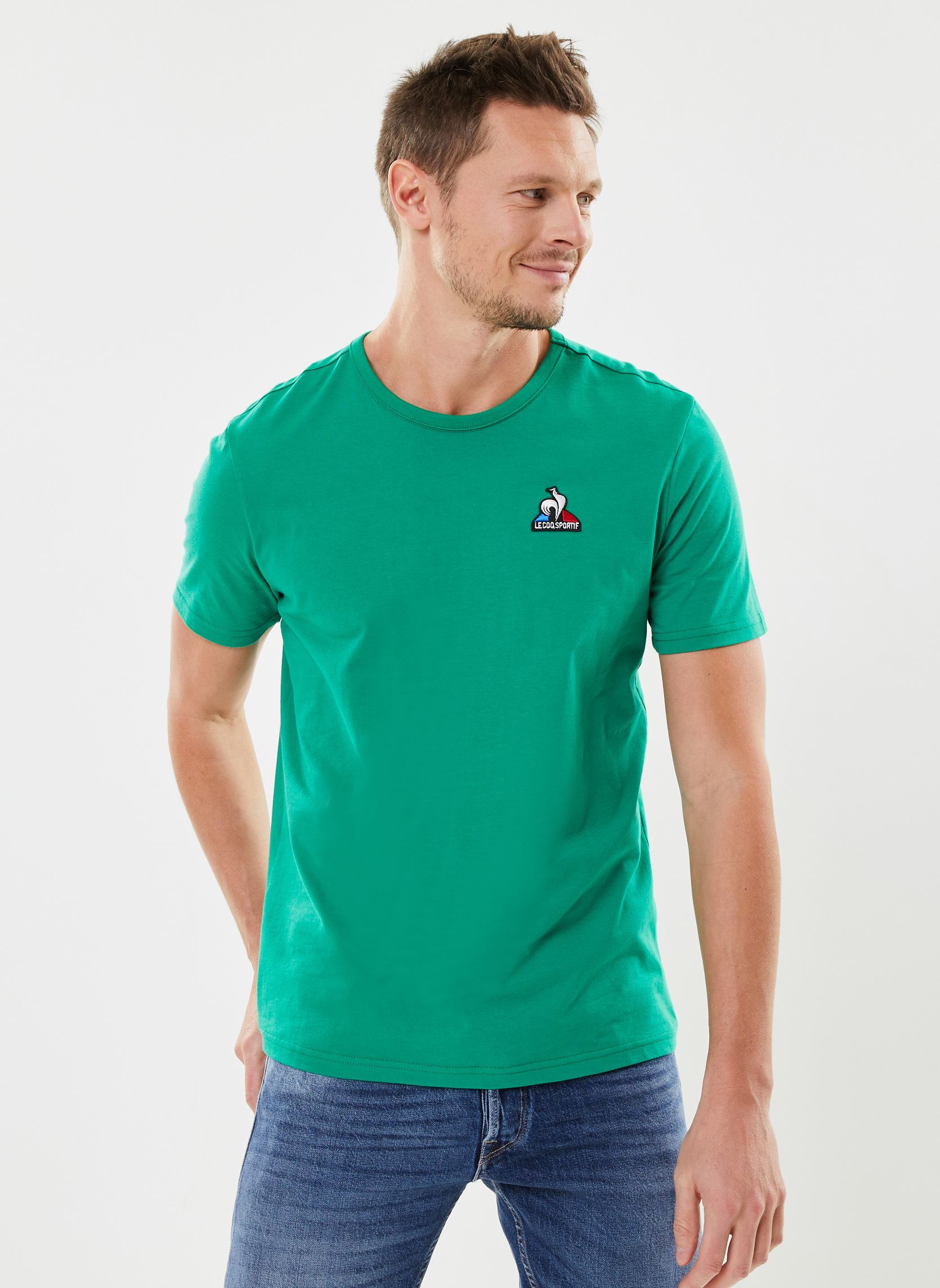 Vêtements Le Coq Sportif ESS Tee SS N°4 M pour  Accessoires