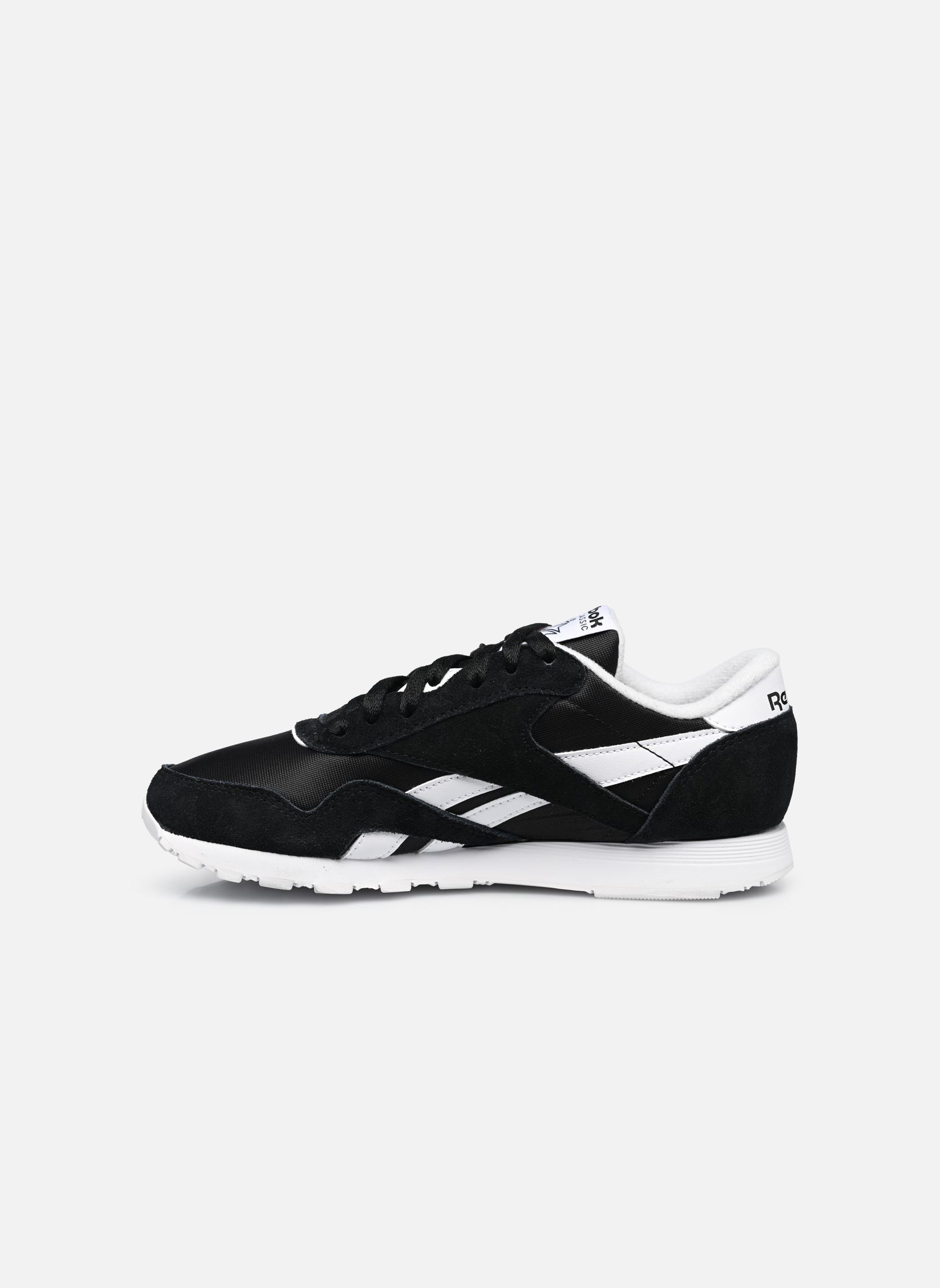 Niedrige Sneaker Classic Nylon W damen schwarz Reebok Niedrige Sneaker Classic Nylon W damen schwarz CORE BLACKFTWR WHITEFTWR WHITE