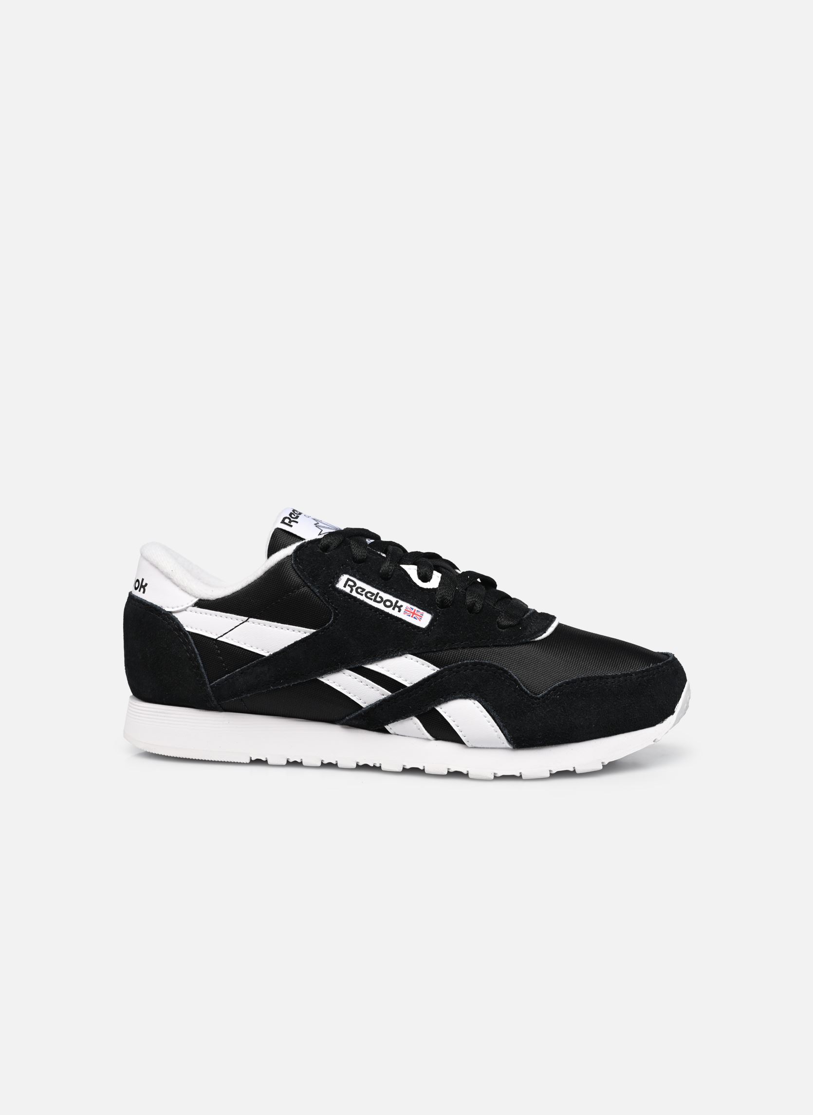 Niedrige Sneaker Classic Nylon W damen schwarz Reebok Niedrige Sneaker Classic Nylon W damen schwarz CORE BLACKFTWR WHITEFTWR WHITE