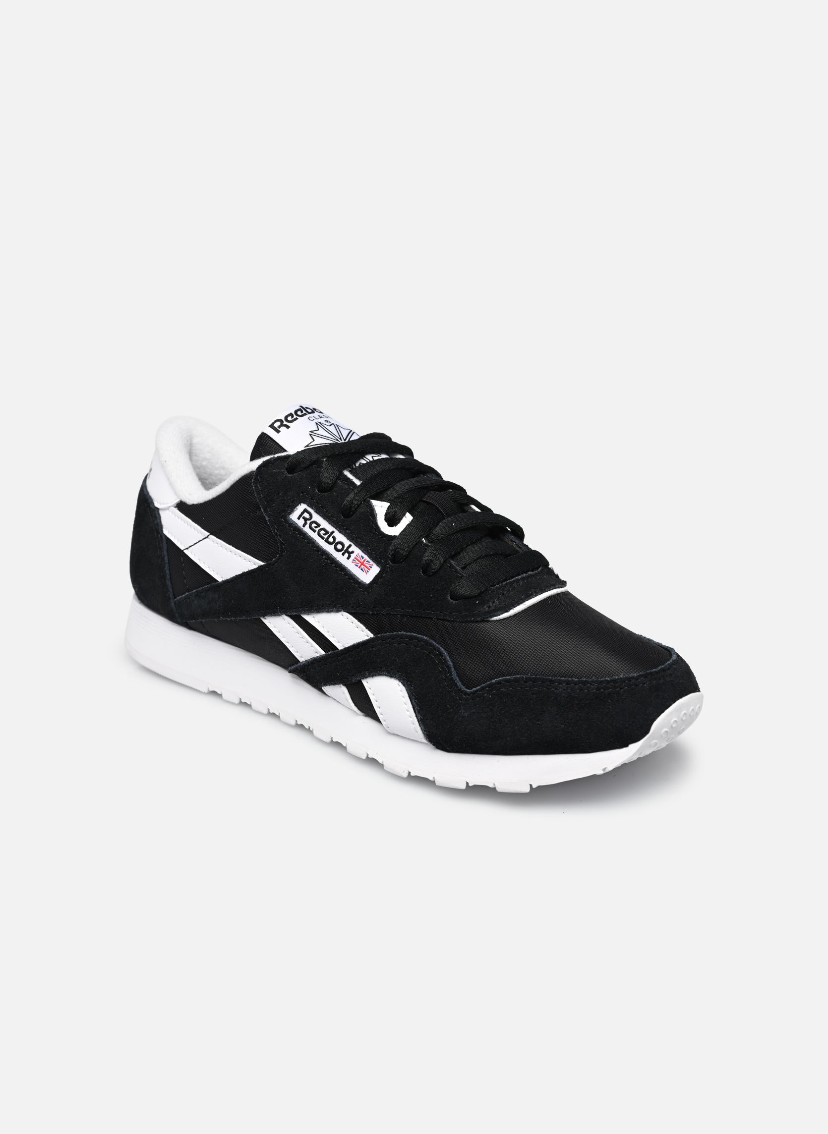 Niedrige Sneaker Classic Nylon W damen schwarz Reebok Niedrige Sneaker Classic Nylon W damen schwarz CORE BLACKFTWR WHITEFTWR WHITE