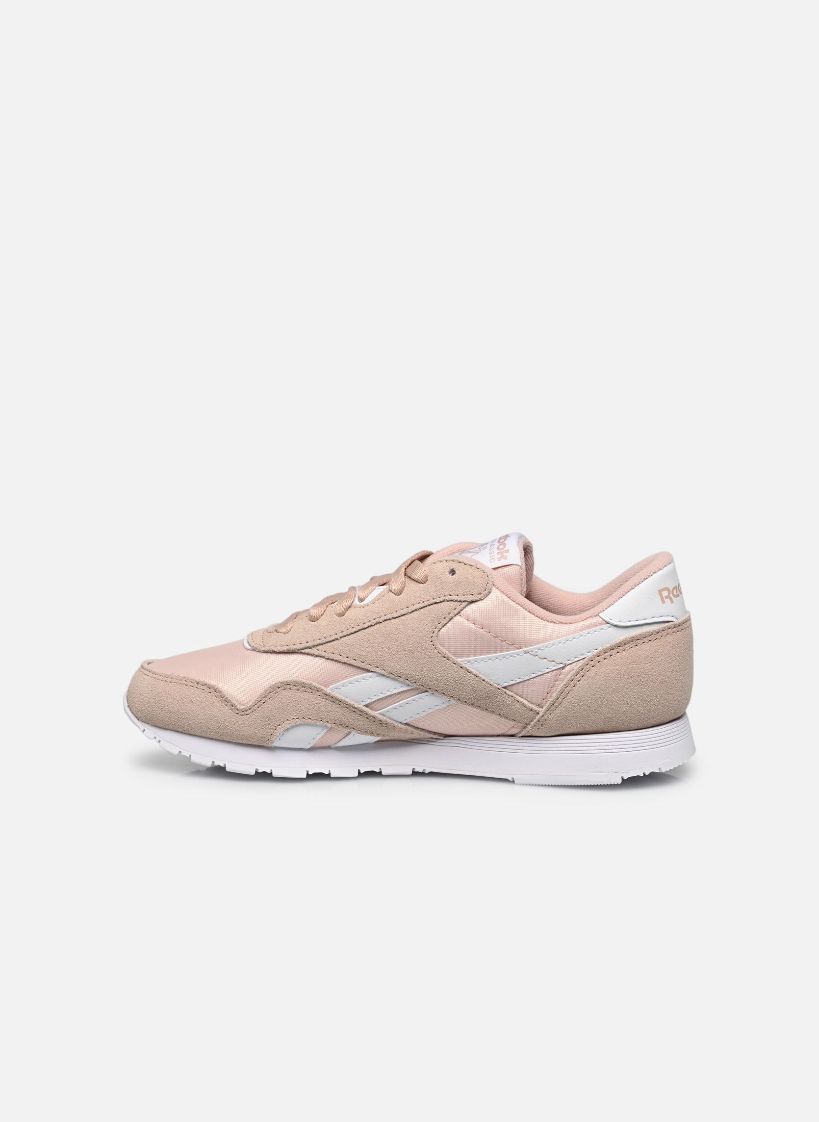 Sneakers basse Classic Nylon W donna beige Reebok Sneakers basse Classic Nylon W donna beige Pinstu/Ftwwht/Ftwwht
