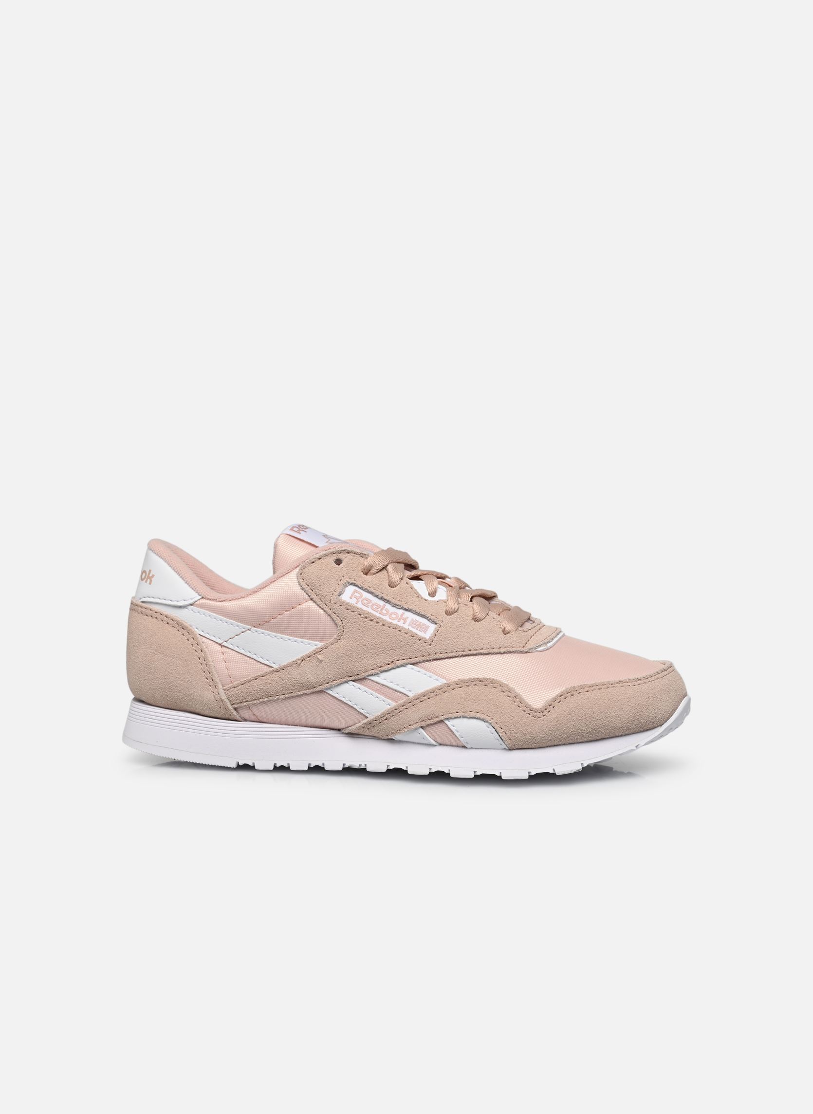 Sneakers basse Classic Nylon W donna beige Reebok Sneakers basse Classic Nylon W donna beige Pinstu/Ftwwht/Ftwwht