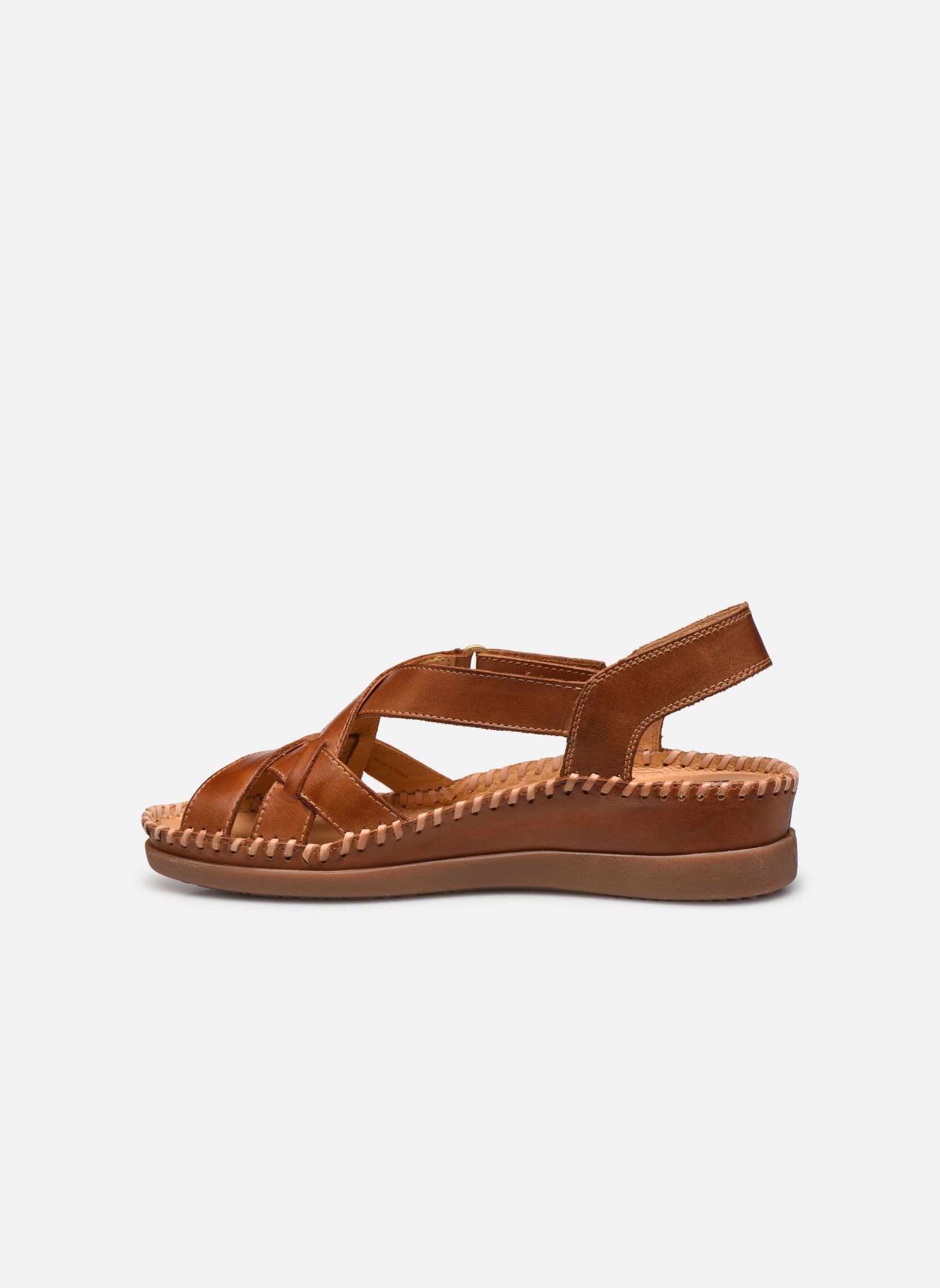 Keil- und Plateausandalen Cadaques W8K-0741 damen braun Pikolinos Keil- und Plateausandalen Cadaques W8K-0741 damen braun BRANDY