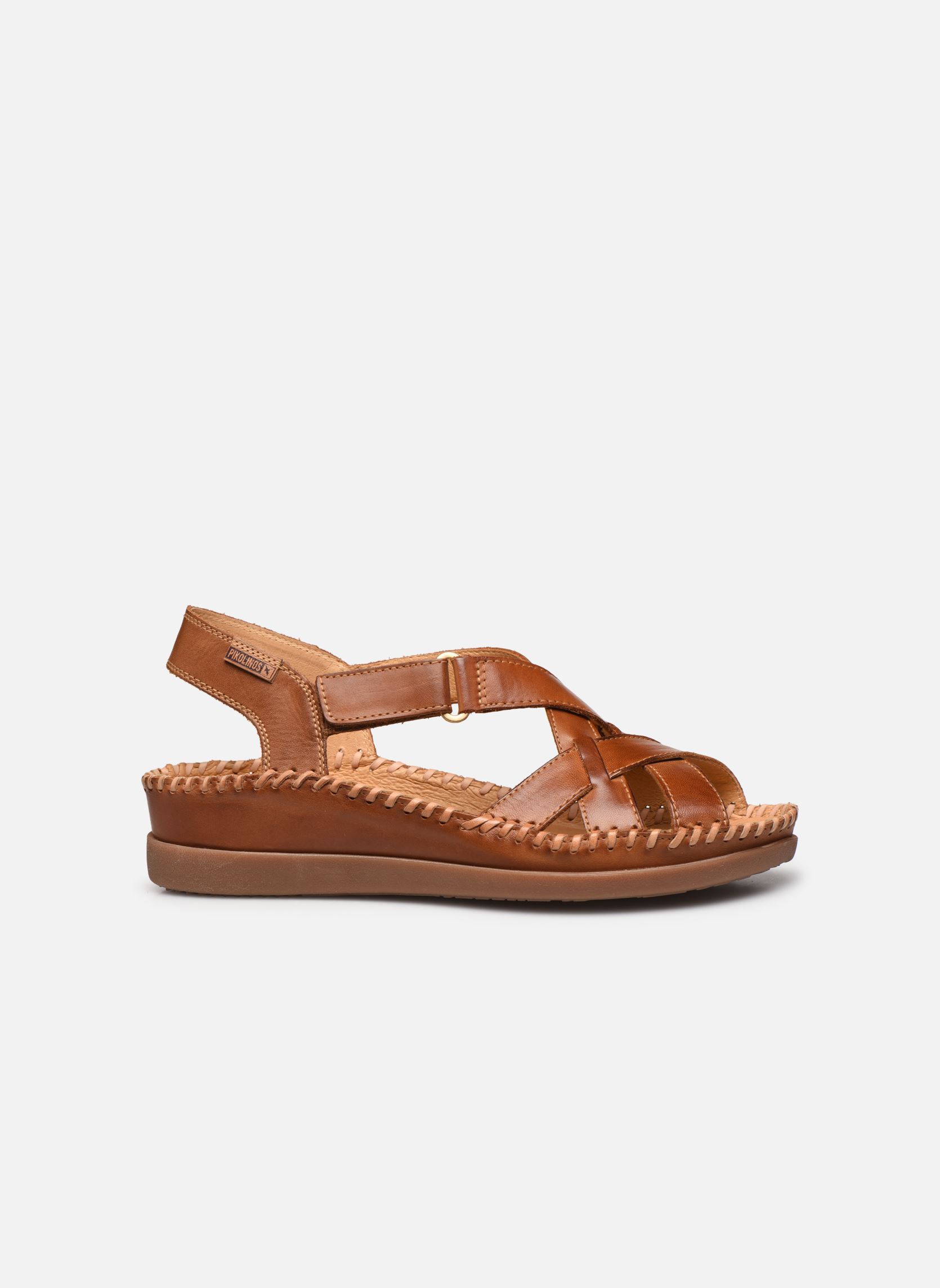 Keil- und Plateausandalen Cadaques W8K-0741 damen braun Pikolinos Keil- und Plateausandalen Cadaques W8K-0741 damen braun BRANDY
