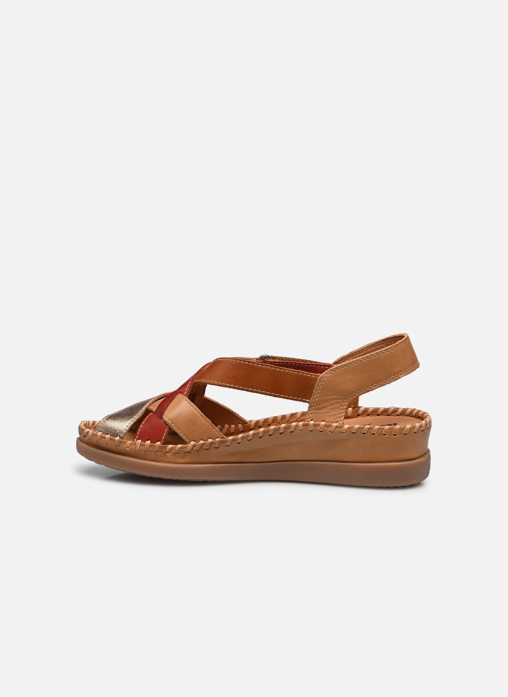 Keil- und Plateausandalen Cadaques W8K-0741 damen mehrfarbig Pikolinos Keil- und Plateausandalen Cadaques W8K-0741 damen mehrfarbig ALMOND