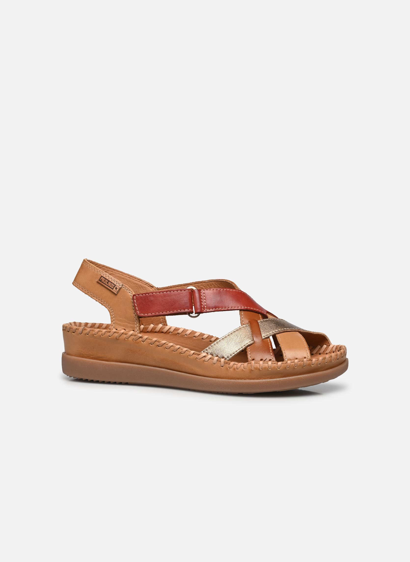 Keil- und Plateausandalen Cadaques W8K-0741 damen mehrfarbig Pikolinos Keil- und Plateausandalen Cadaques W8K-0741 damen mehrfarbig ALMOND