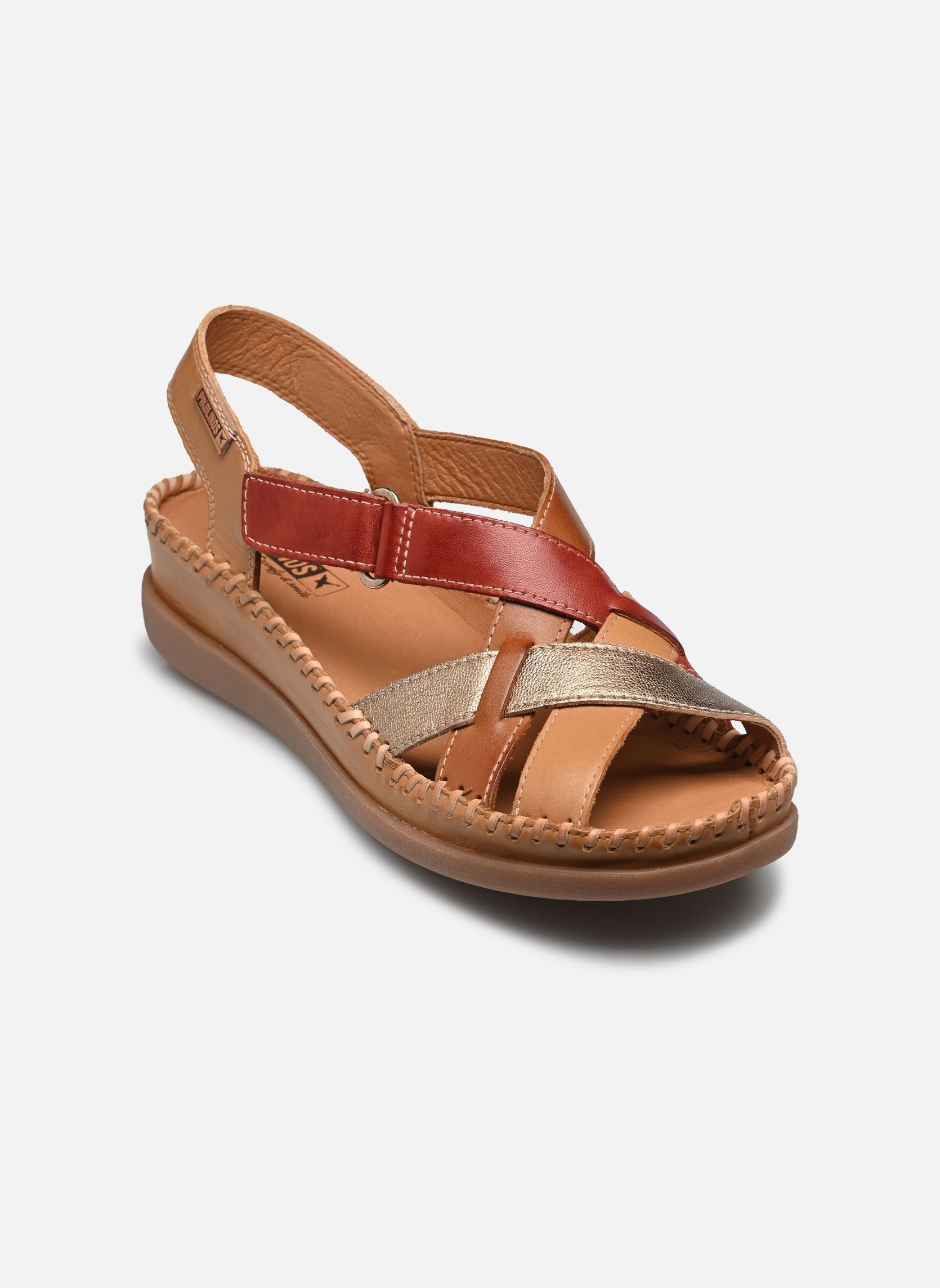 Keil- und Plateausandalen Cadaques W8K-0741 damen mehrfarbig Pikolinos Keil- und Plateausandalen Cadaques W8K-0741 damen mehrfarbig ALMOND