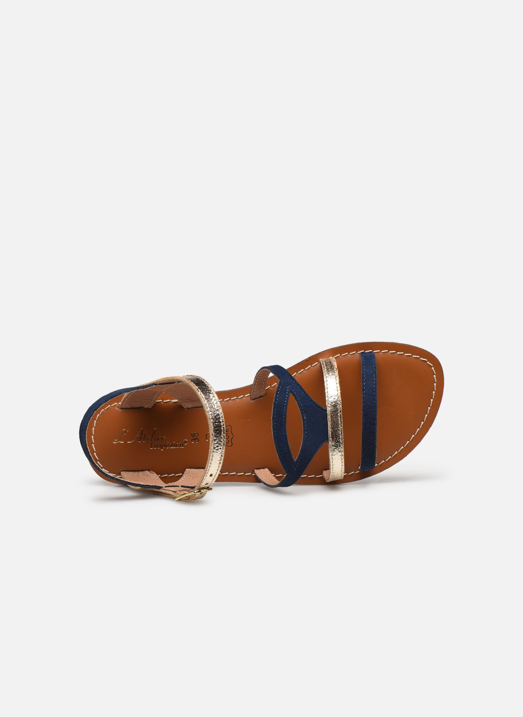 Sandalen Sandales IL101 meisjes blauw L'Atelier Tropézien Sandalen Sandales IL101 meisjes blauw SUEDE BLUE