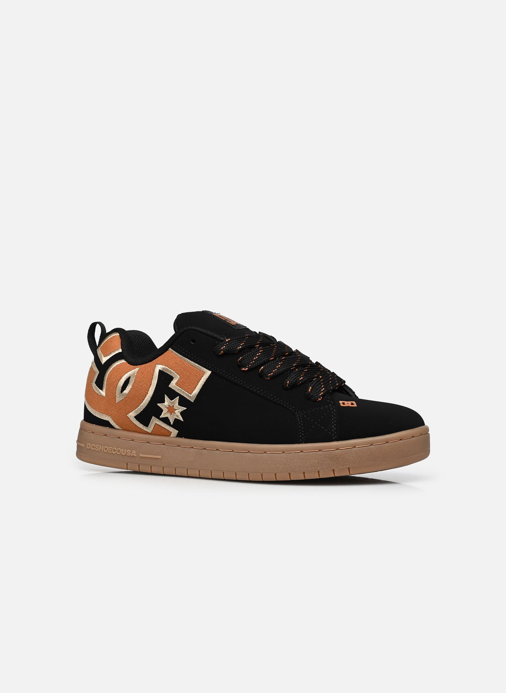 Baskets basses Court Graffik homme noir DC Shoes Baskets basses Court Graffik homme noir BLACK/BROWN/GUM