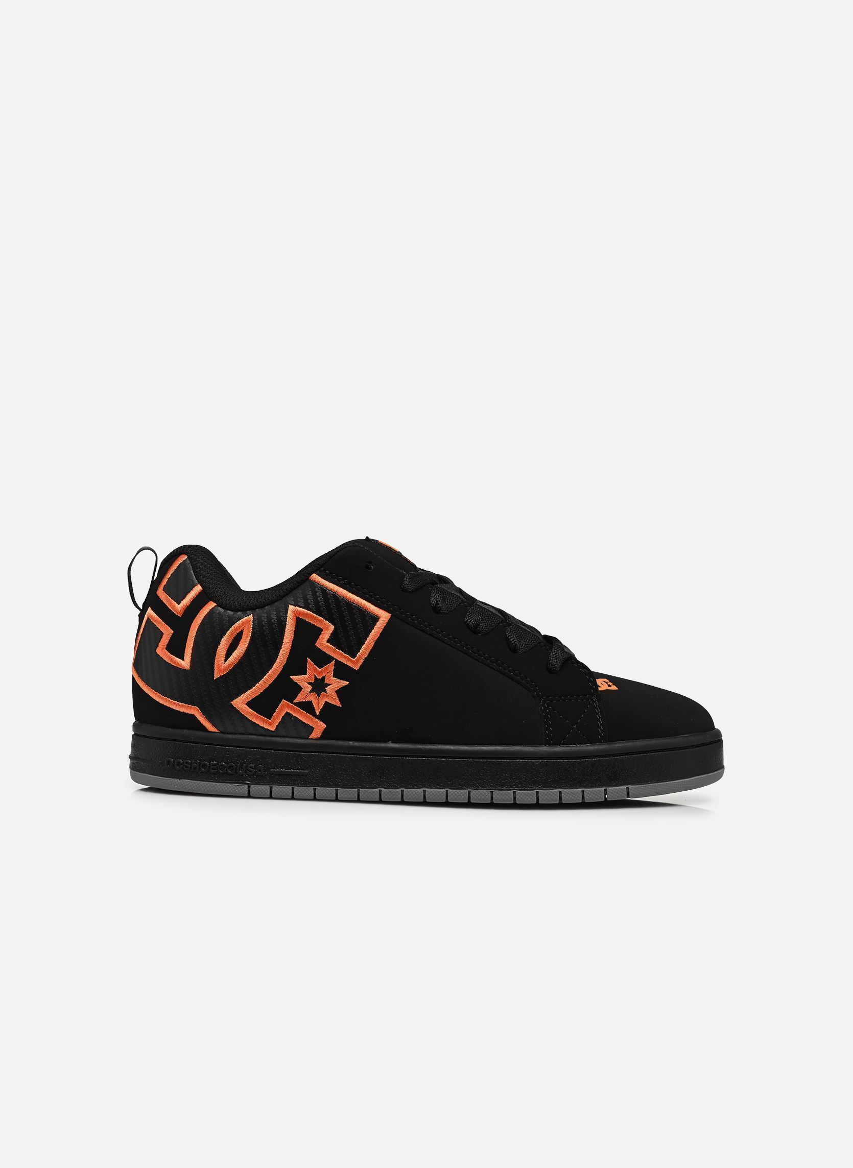 Baskets basses Court Graffik homme noir DC Shoes Baskets basses Court Graffik homme noir Black/orange