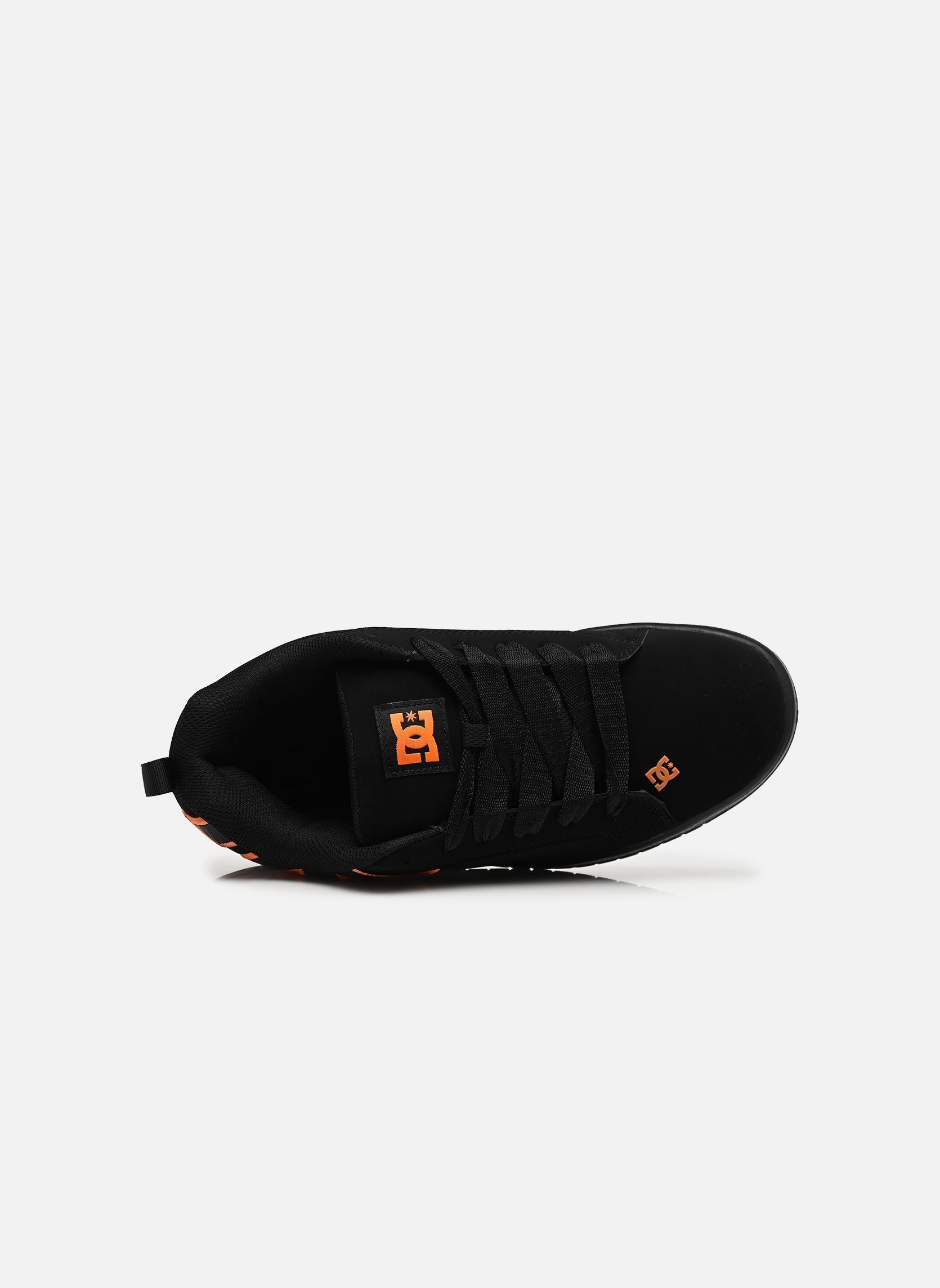 Baskets basses Court Graffik homme noir DC Shoes Baskets basses Court Graffik homme noir Black/orange