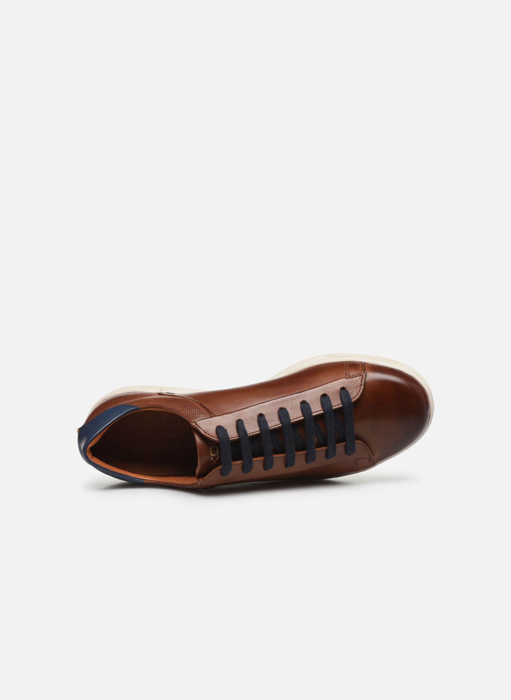 Niedrige Sneaker BATTLE 36 herren braun Kost Niedrige Sneaker BATTLE 36 herren braun Cognac