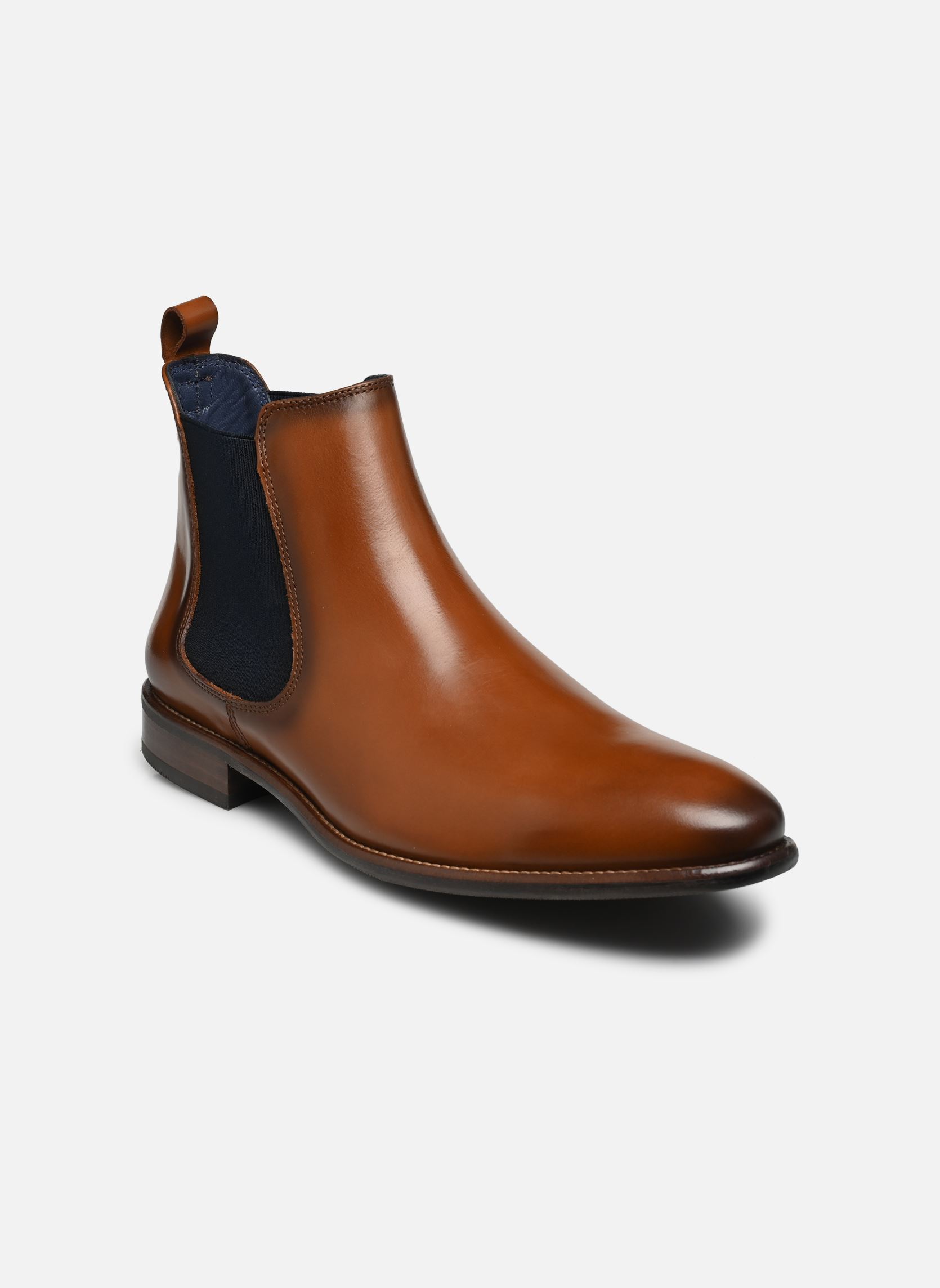 Botines y botas Momi hombre marrón Brett & Sons Botines y botas Momi hombre marrón TAN/BLEU