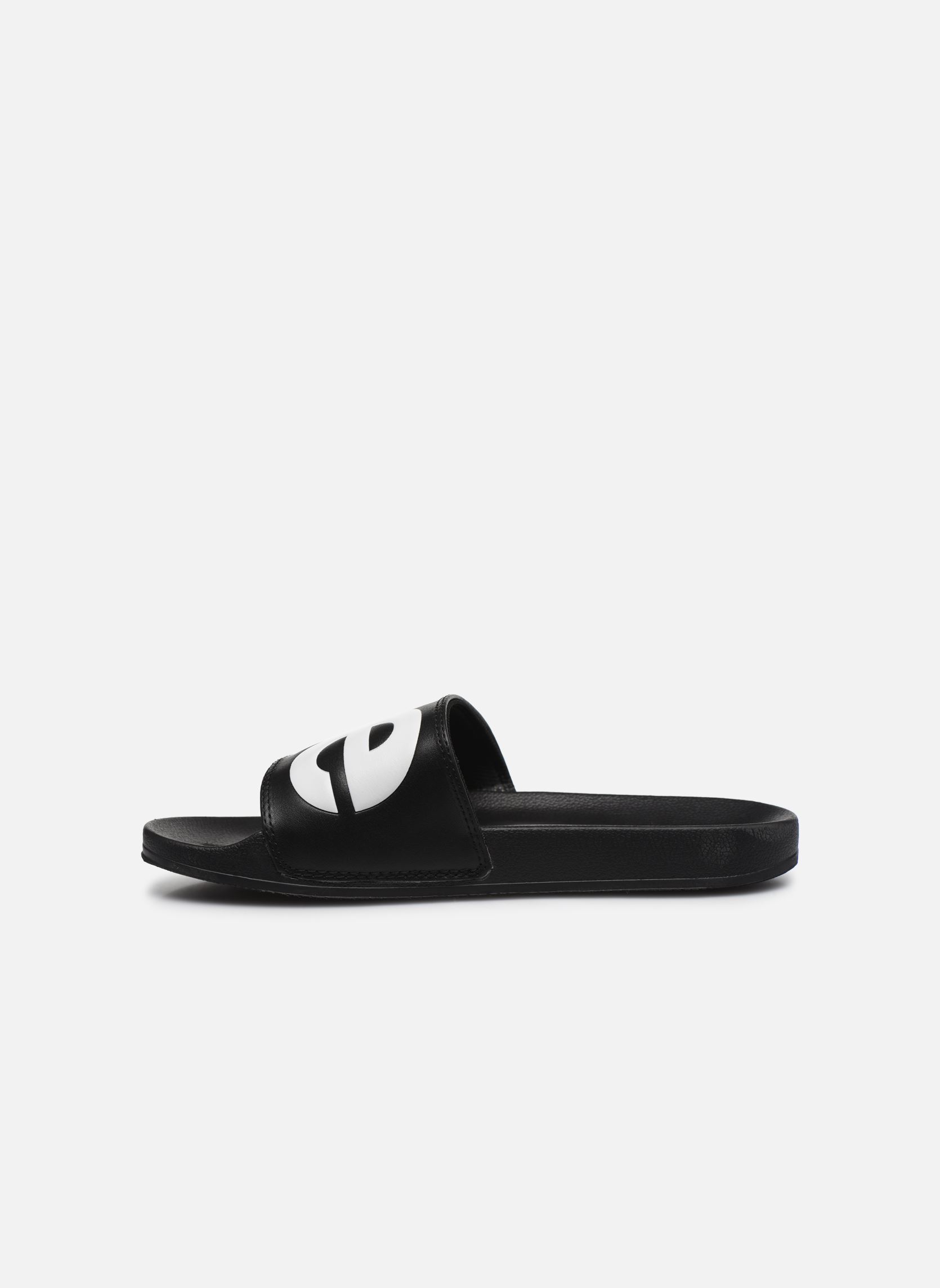 Badslippers June L heren zwart Levi's Badslippers June L heren zwart REGULAR BLACK