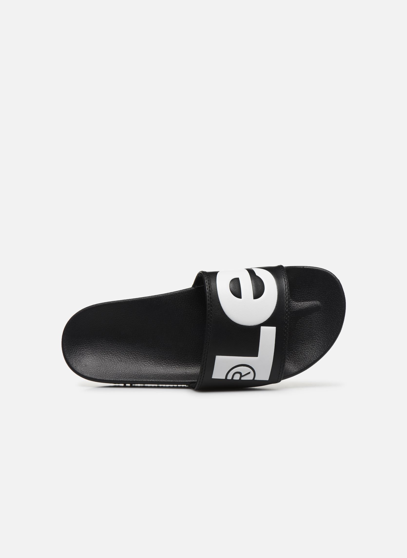 Badslippers June L heren zwart Levi's Badslippers June L heren zwart REGULAR BLACK