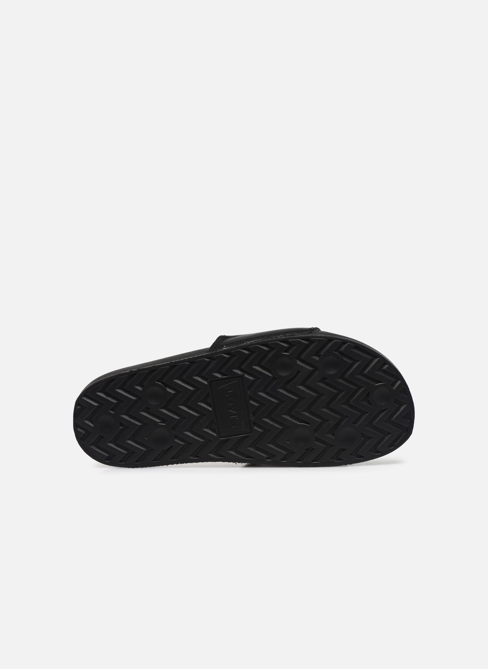 Badslippers June L heren zwart Levi's Badslippers June L heren zwart REGULAR BLACK