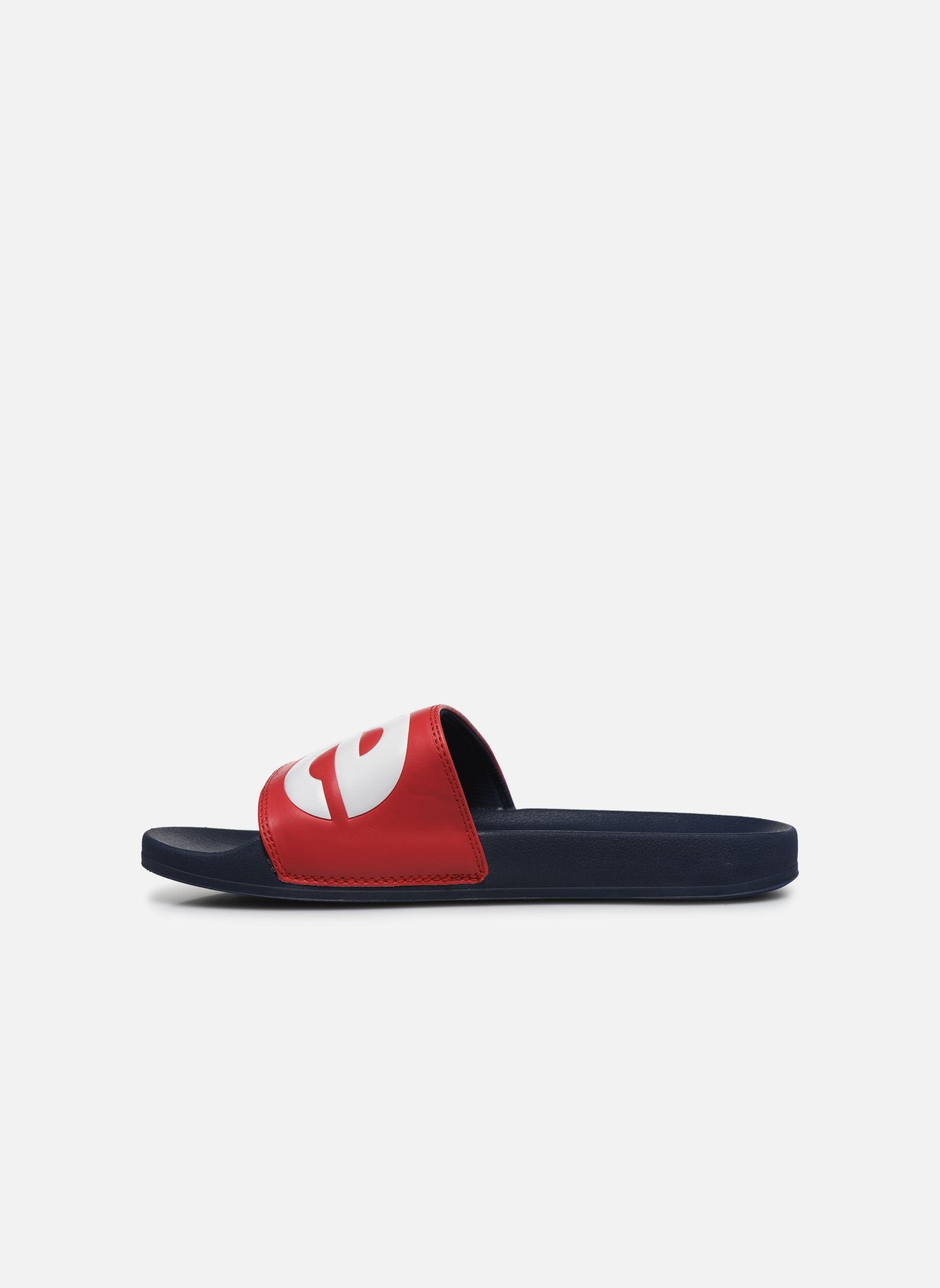 Badslippers June L heren rood Levi's Badslippers June L heren rood Regular Red