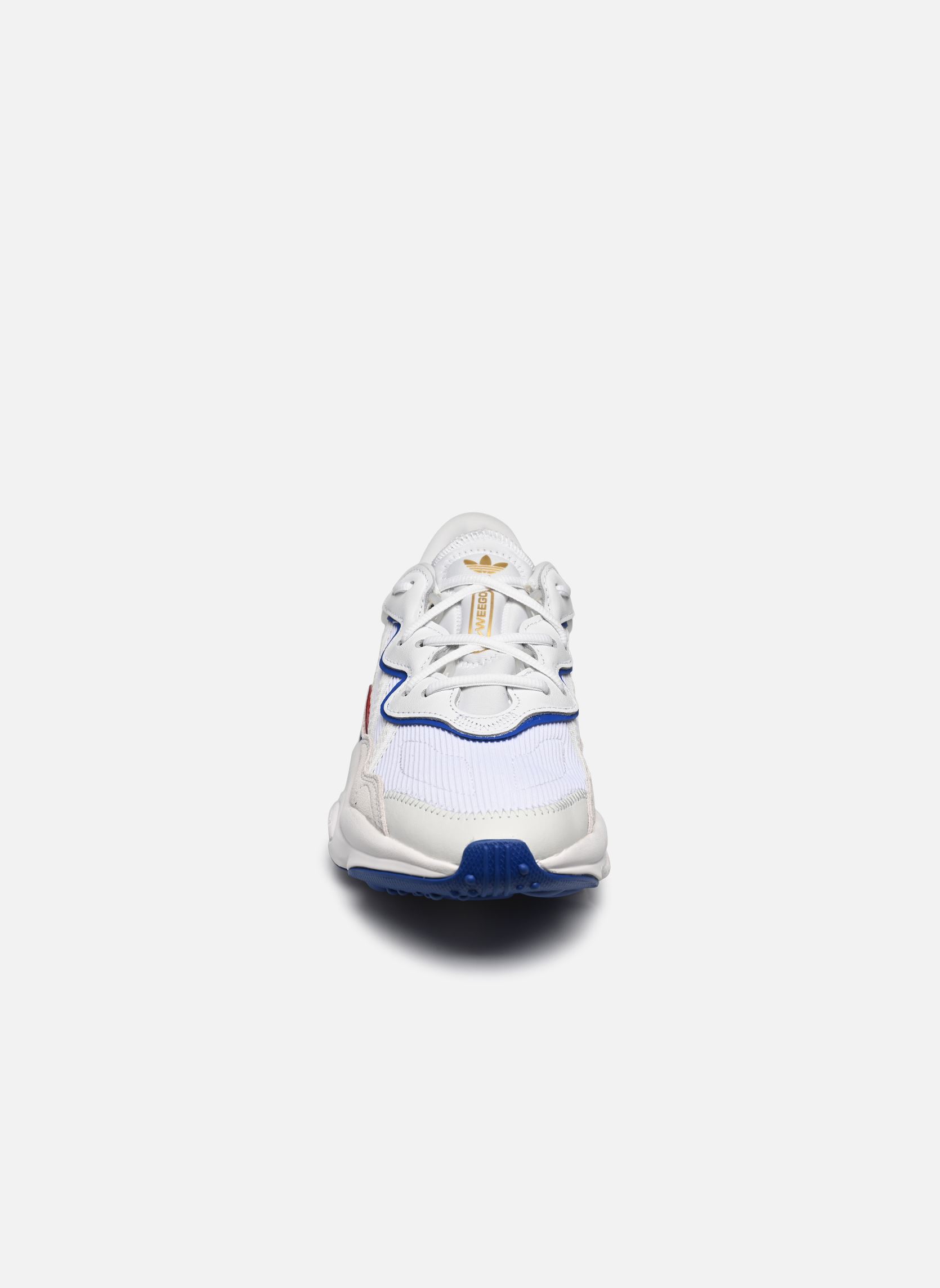 Niedrige Sneaker Ozweego herren weiß adidas originals Niedrige Sneaker Ozweego herren weiß FTWWHT/CRYWHT/ROYBLU