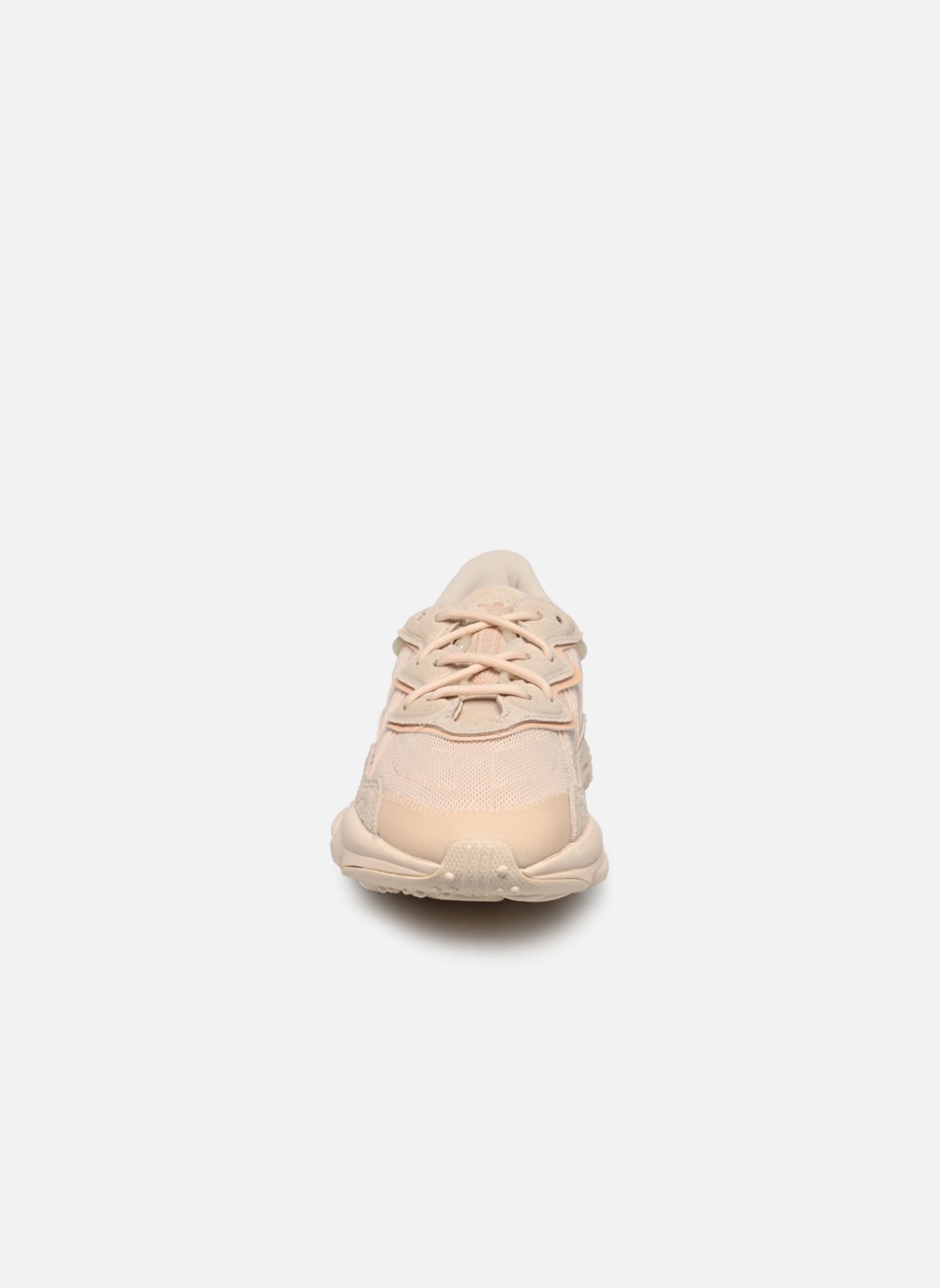 Niedrige Sneaker Ozweego W damen beige adidas originals Niedrige Sneaker Ozweego W damen beige ECRTIN/ECRTIN/HALBLU