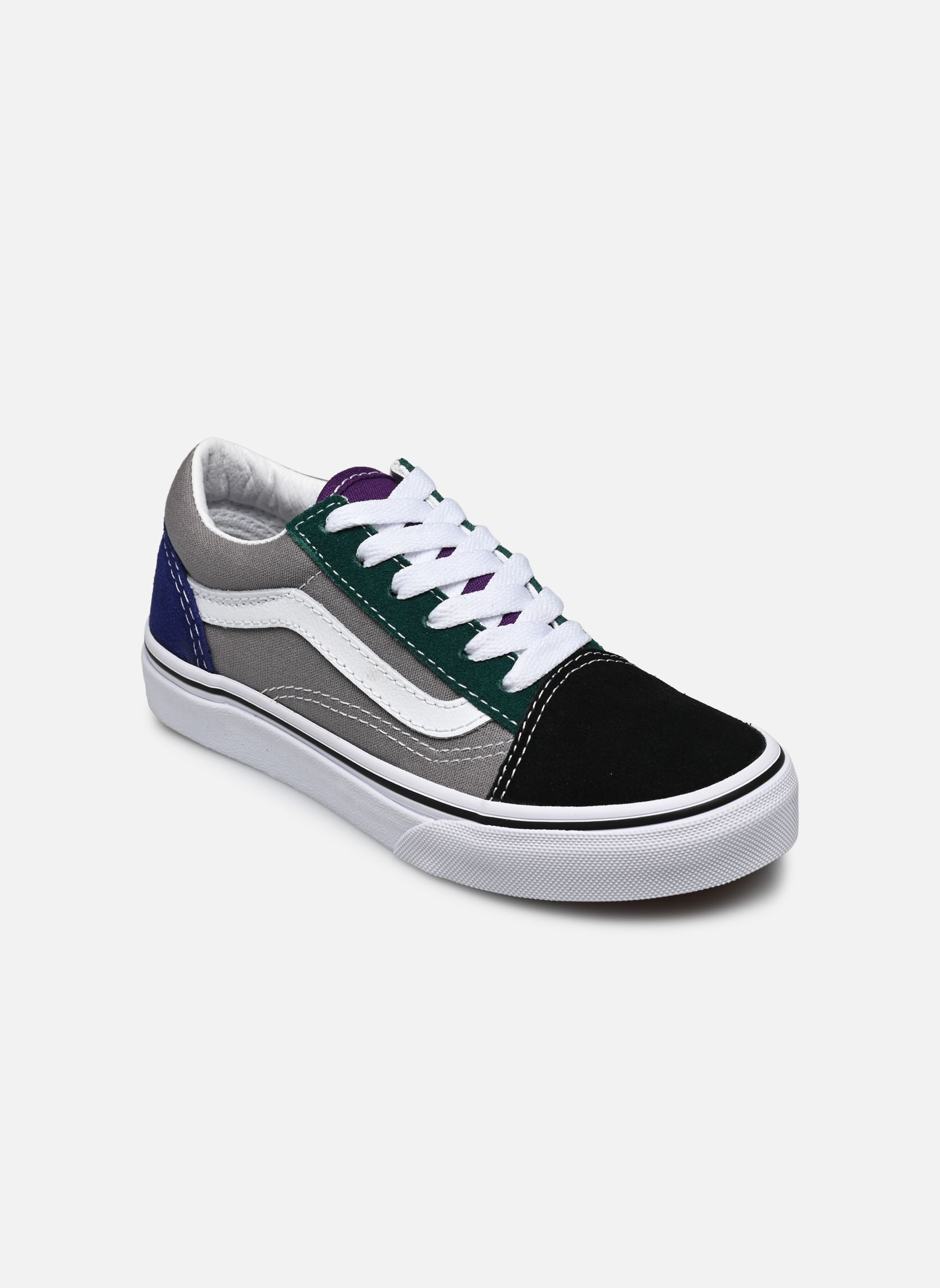 Niedrige Sneaker UY Old Skool grau Vans Niedrige Sneaker UY Old Skool grau COLOR BLOCK MULTI/TRUE WHITE