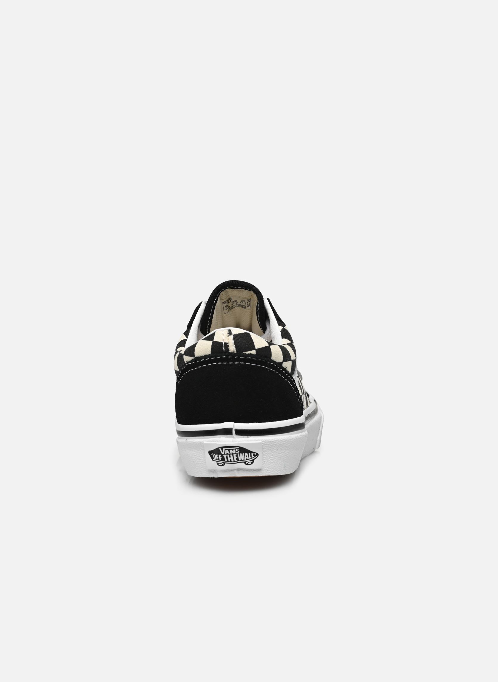 Baskets basses UY Old Skool noir Vans Baskets basses UY Old Skool noir (PRIMARY CHECK) BLKWHITE