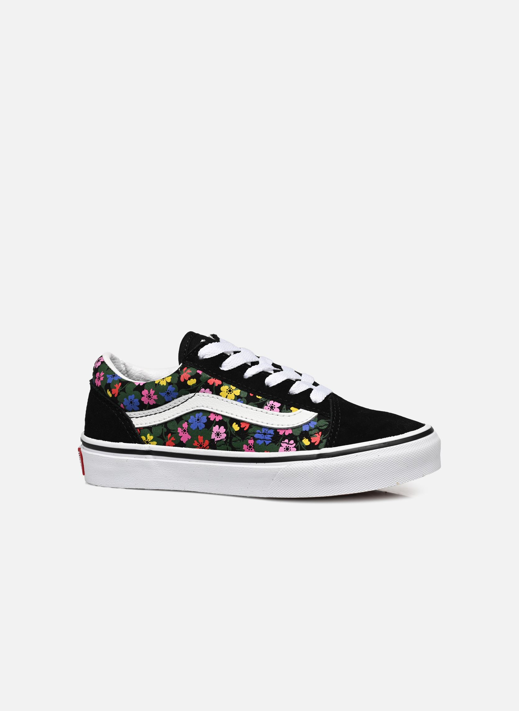 Niedrige Sneaker UY Old Skool mädchen schwarz Vans Niedrige Sneaker UY Old Skool mädchen schwarz FLORAL BLACK/WHITE