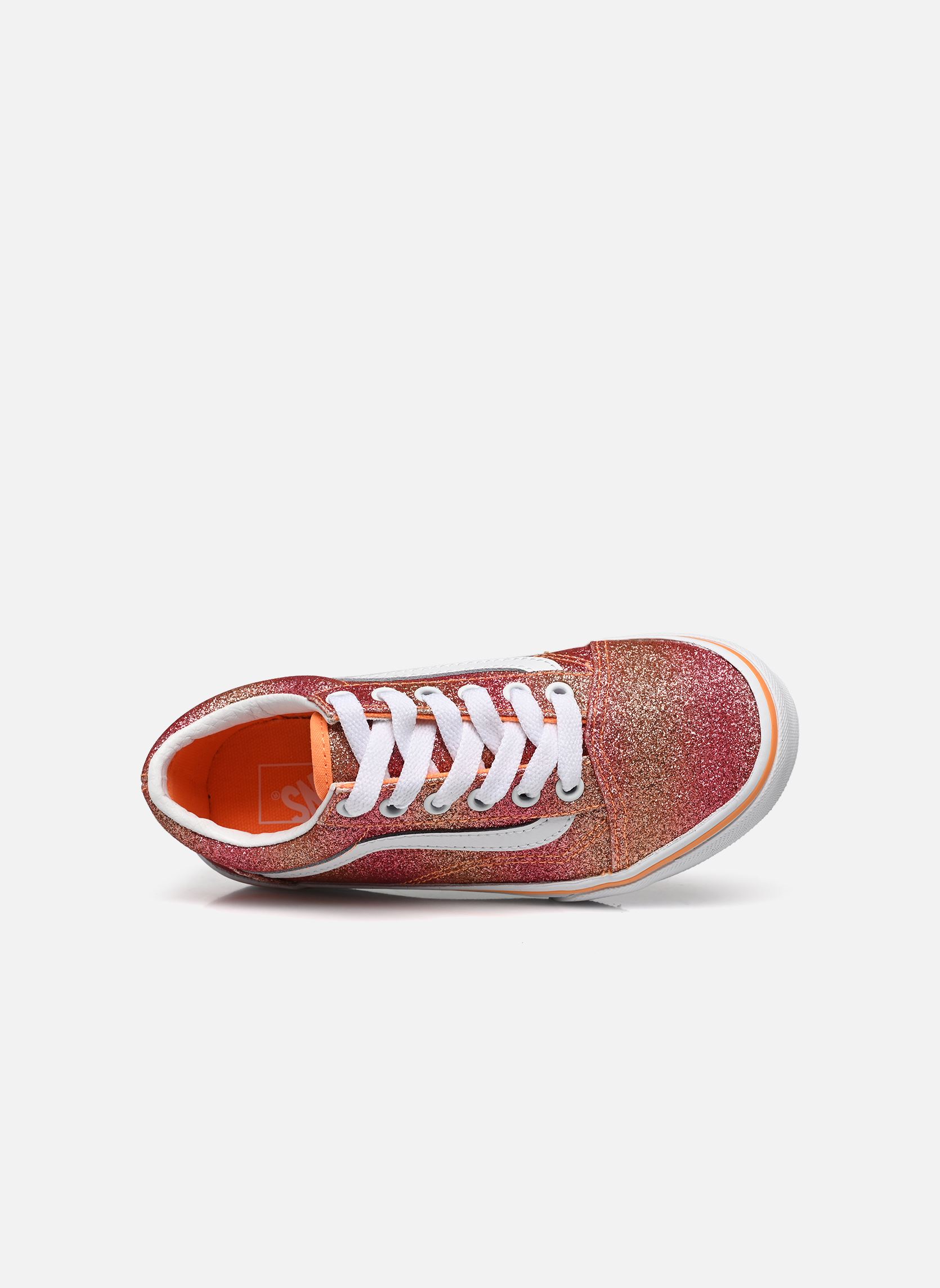 Niedrige Sneaker UY Old Skool mädchen orange Vans Niedrige Sneaker UY Old Skool mädchen orange SUNRISE GLITTER MULTI/TRUE WHI