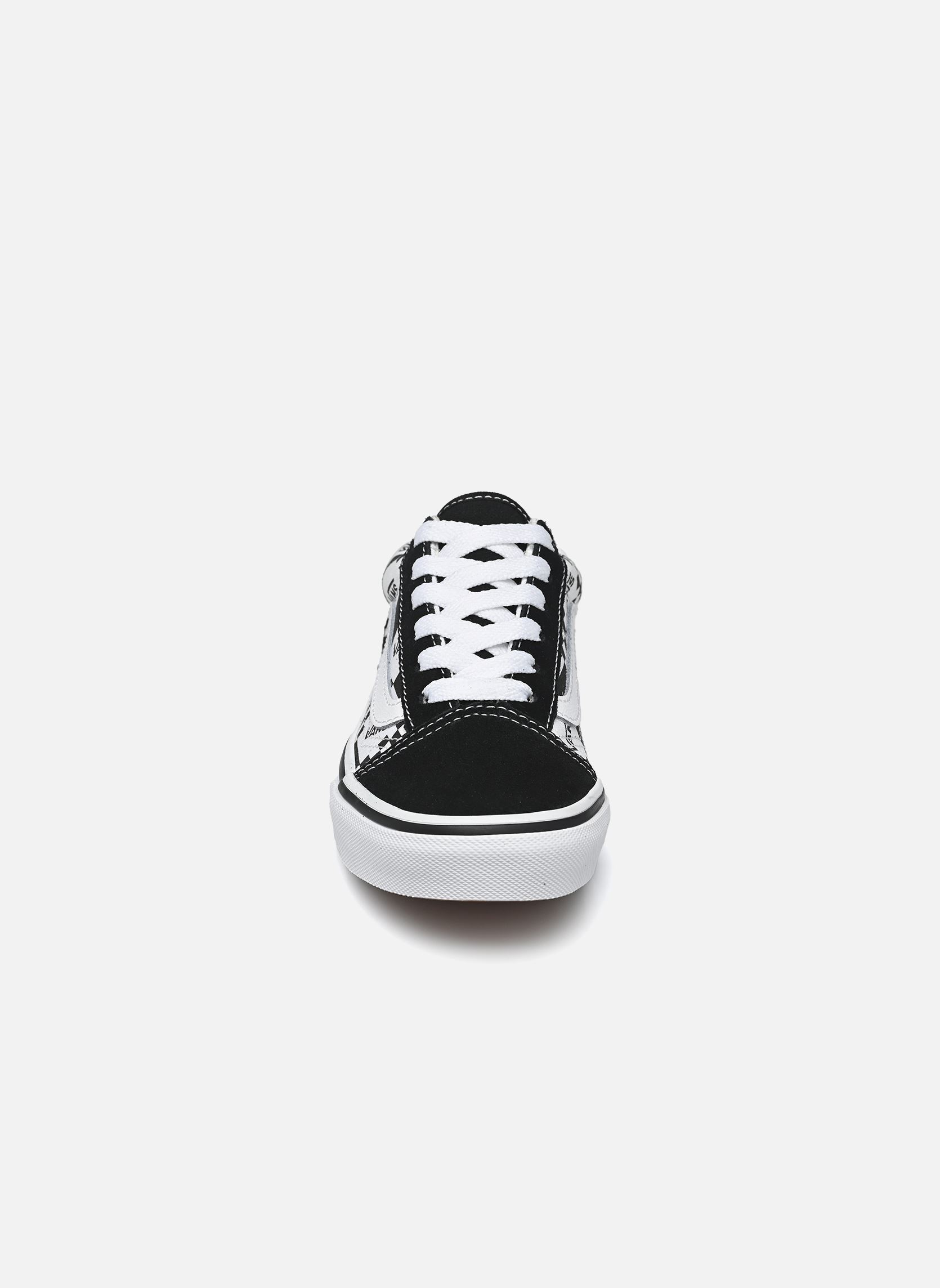 Baskets basses UY Old Skool noir Vans Baskets basses UY Old Skool noir LOGO CHECK BLACK/TRUE WHITE