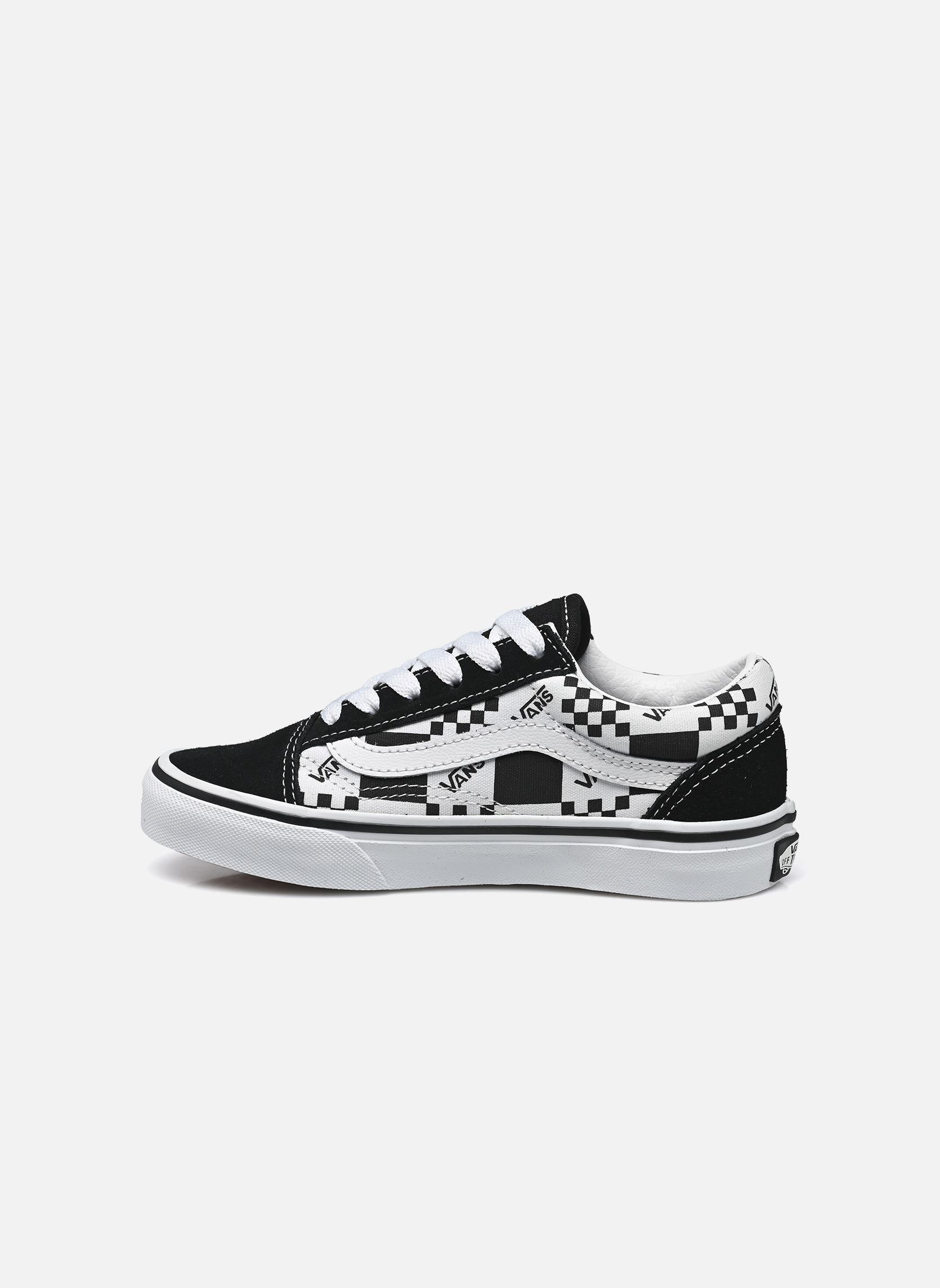 Baskets basses UY Old Skool noir Vans Baskets basses UY Old Skool noir LOGO CHECK BLACK/TRUE WHITE
