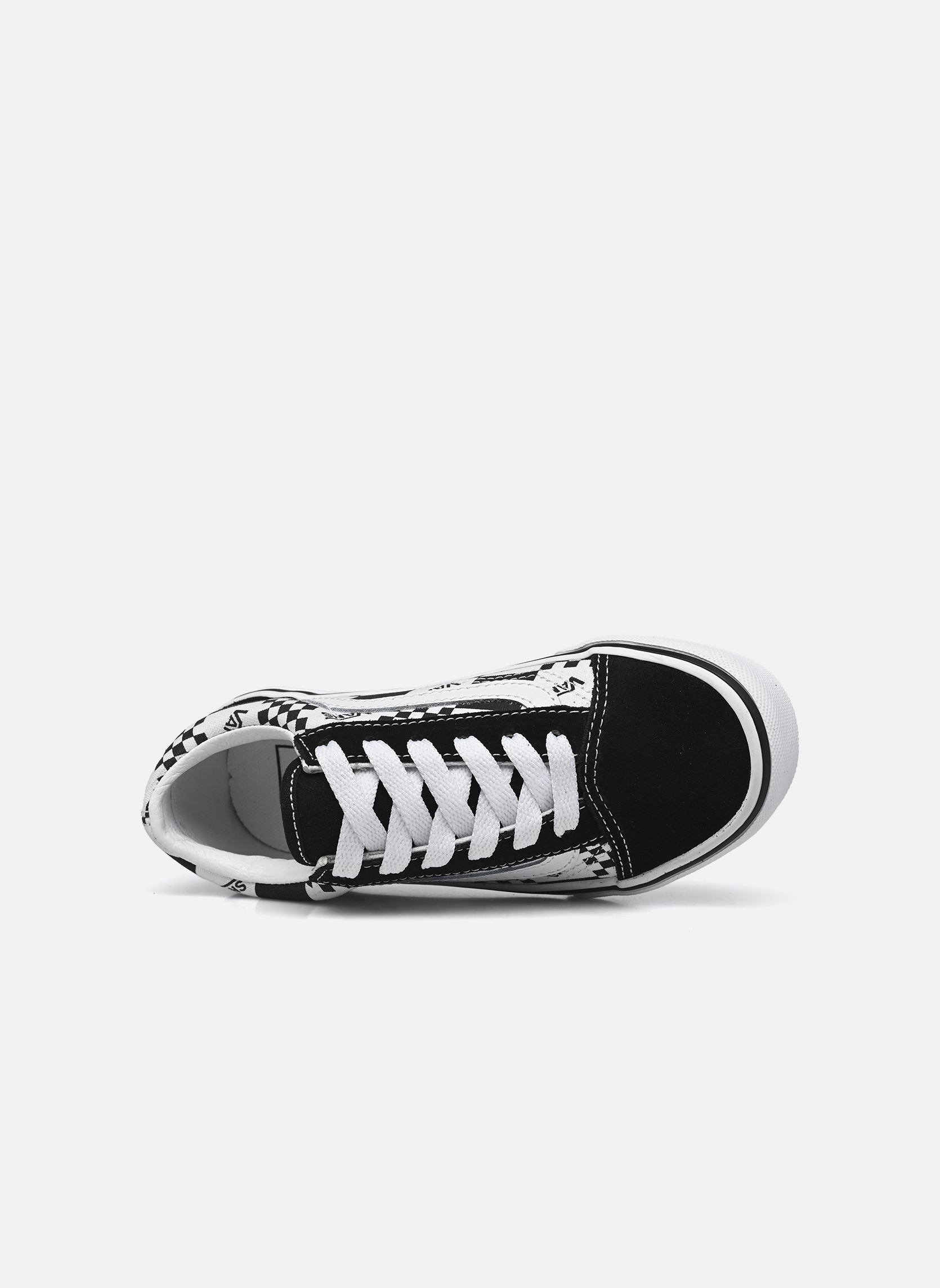 Baskets basses UY Old Skool noir Vans Baskets basses UY Old Skool noir LOGO CHECK BLACK/TRUE WHITE