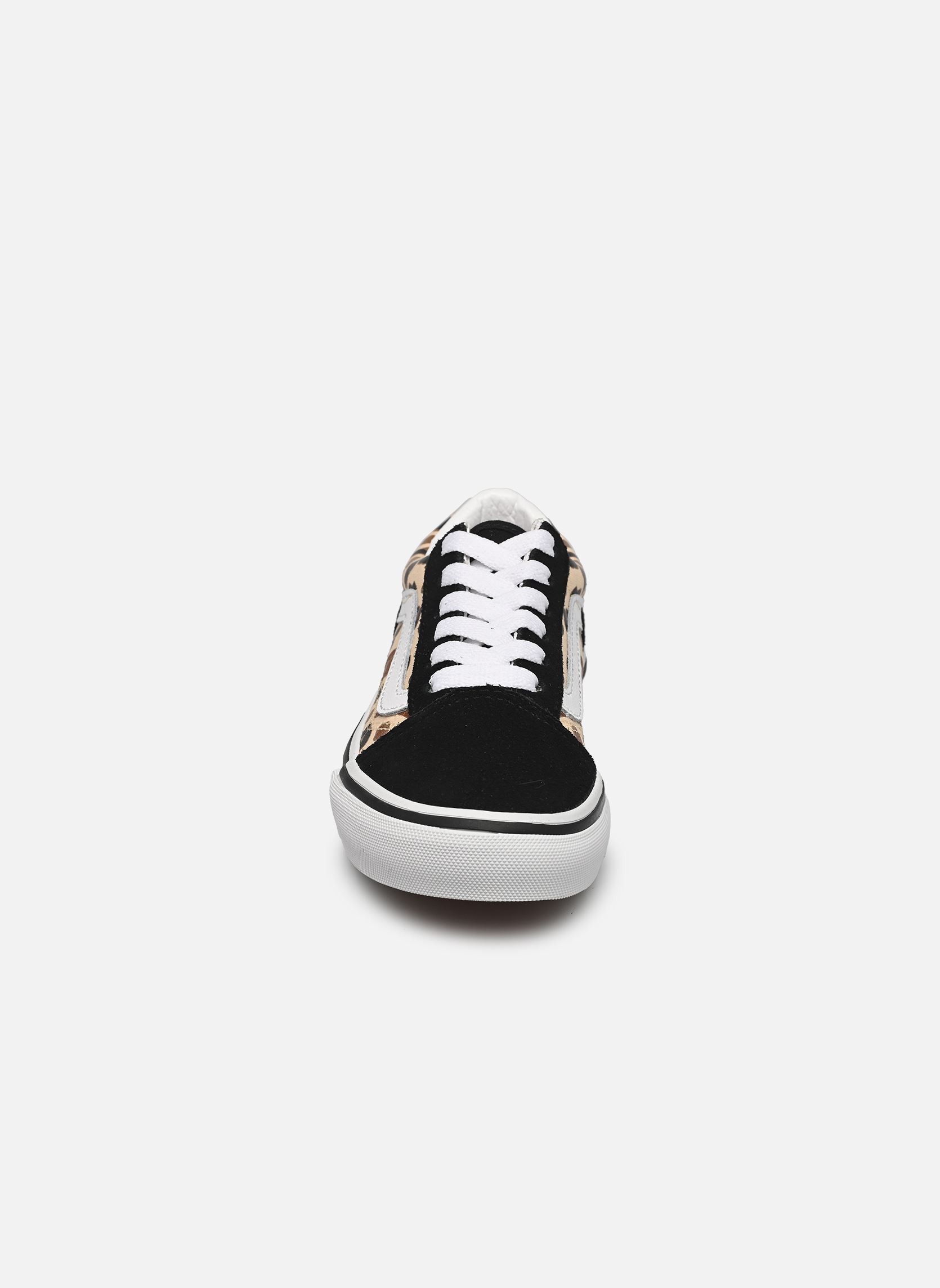 Niedrige Sneaker UY Old Skool mädchen braun Vans Niedrige Sneaker UY Old Skool mädchen braun LEOPARD GLITTER BLACK/BROWN