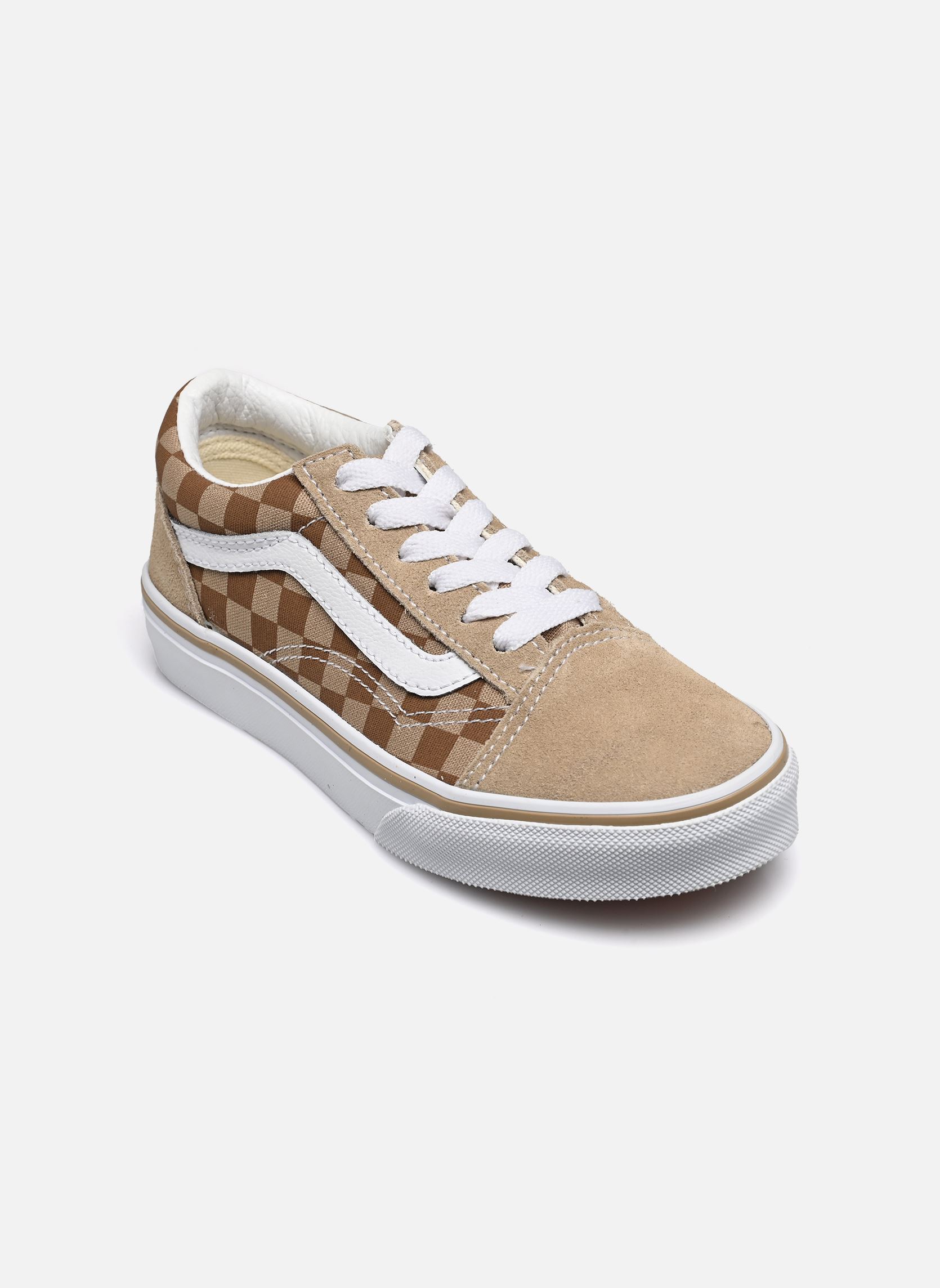 Niedrige Sneaker UY Old Skool braun Vans Niedrige Sneaker UY Old Skool braun NEUTRAL CHECKERBOARD BROWN/TRU