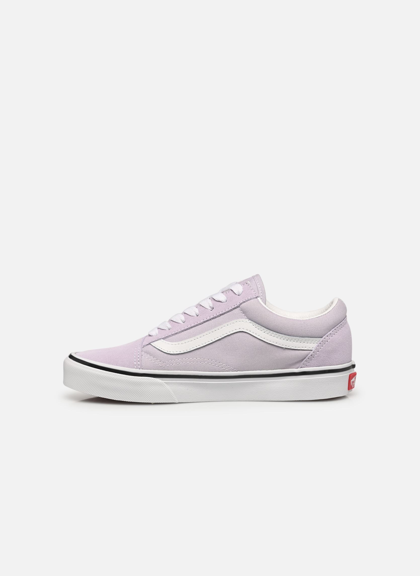 Baskets basses JN Old Skool fille violet Vans Baskets basses JN Old Skool fille violet COLOR THEORY LILAC MIST