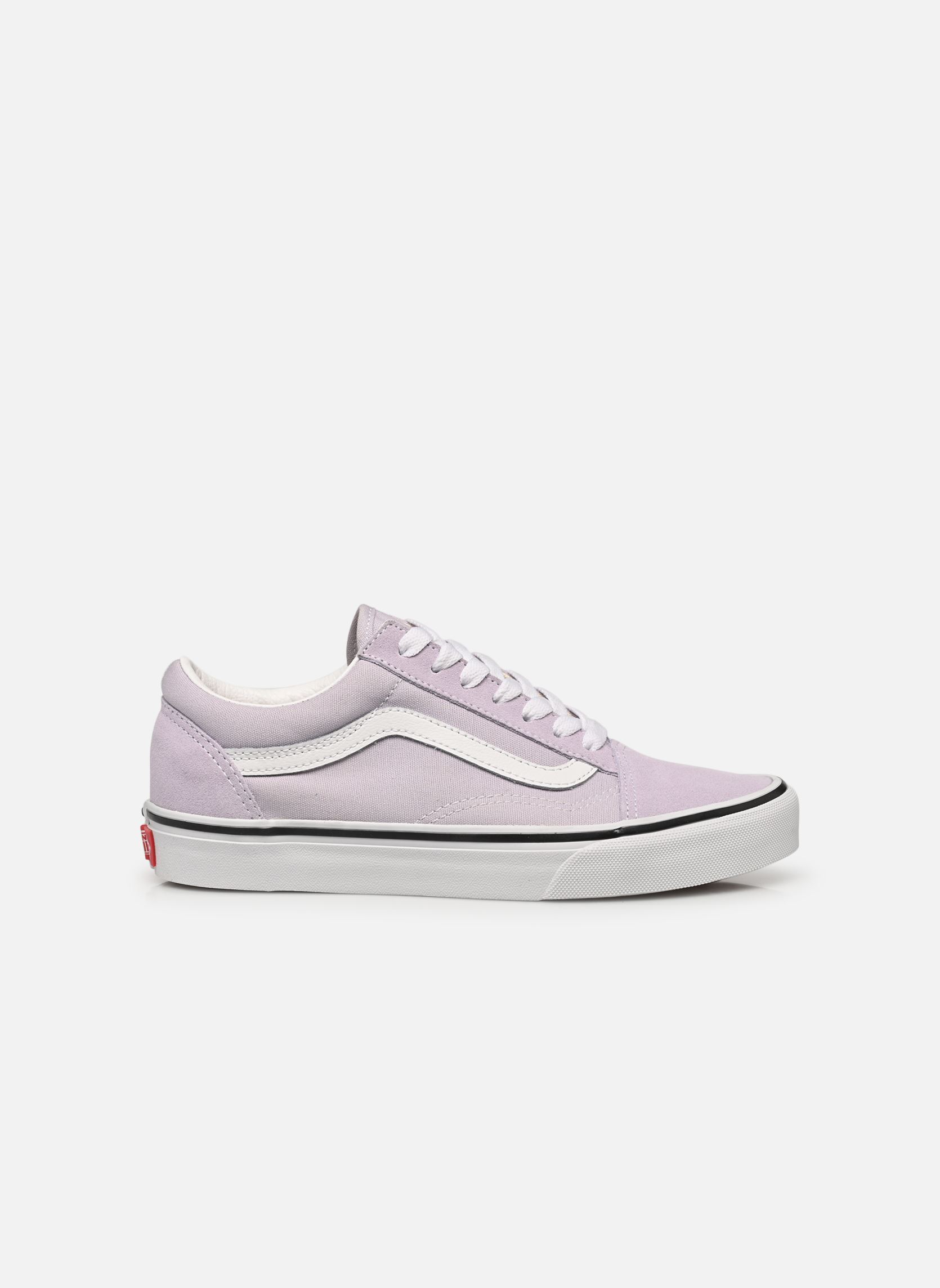 Baskets basses JN Old Skool fille violet Vans Baskets basses JN Old Skool fille violet COLOR THEORY LILAC MIST