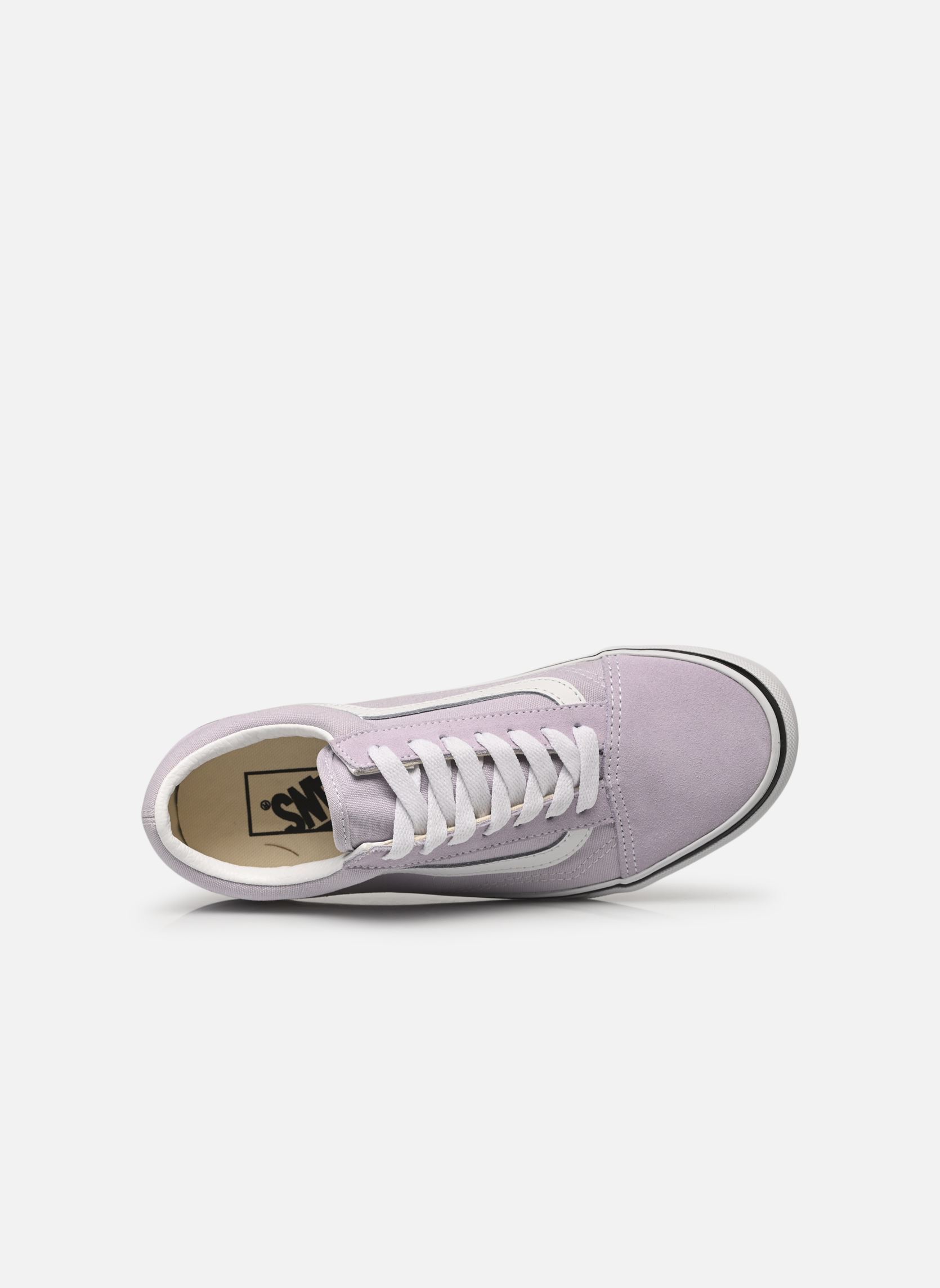 Baskets basses JN Old Skool fille violet Vans Baskets basses JN Old Skool fille violet COLOR THEORY LILAC MIST