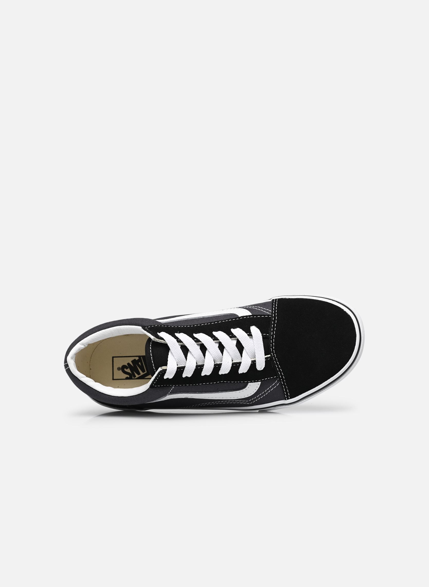 Niedrige Sneaker JN Old Skool schwarz Vans Niedrige Sneaker JN Old Skool schwarz ASPHALT/BLACK