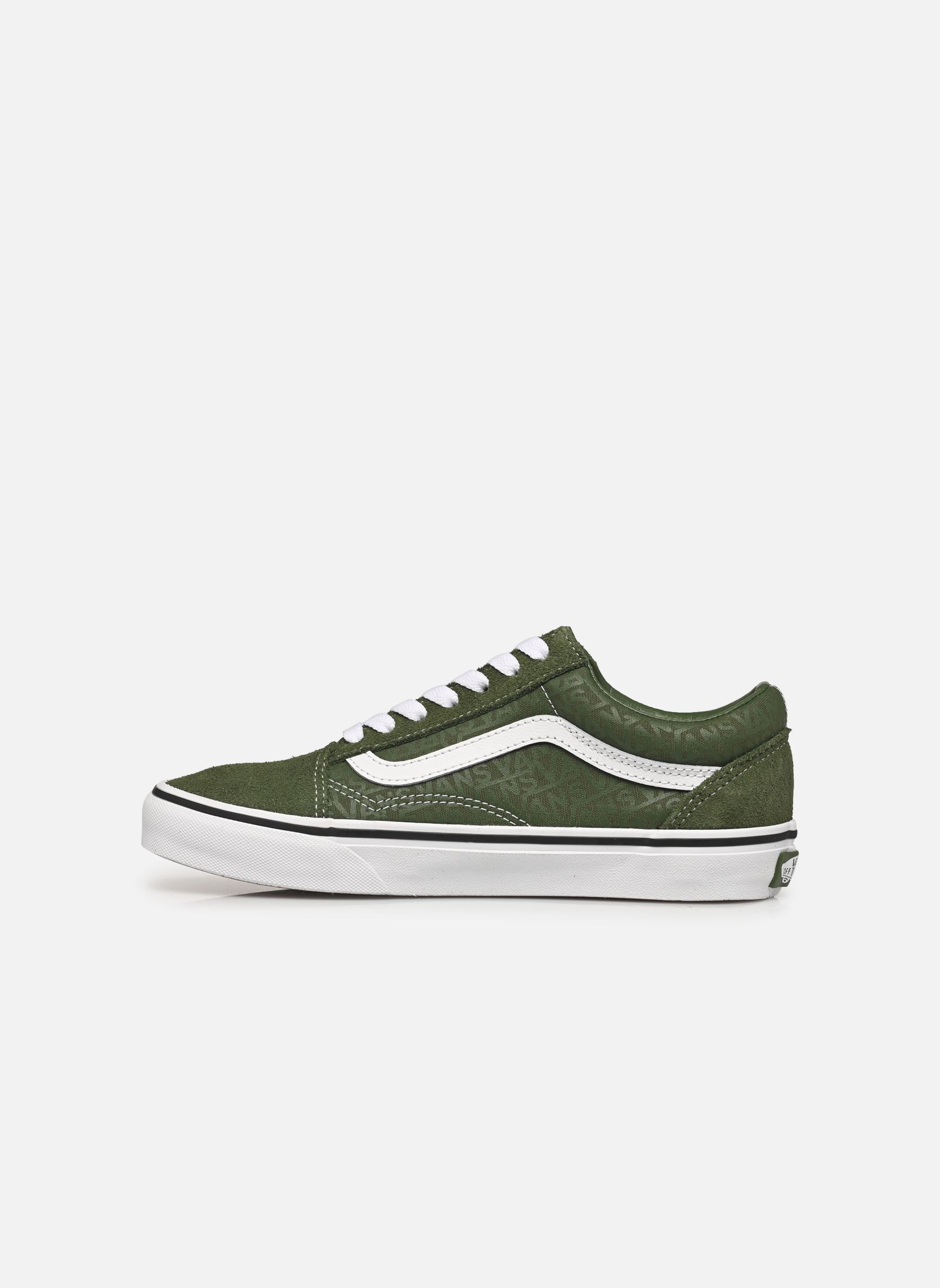 Baskets basses JN Old Skool vert Vans Baskets basses JN Old Skool vert ALPINE GREEN