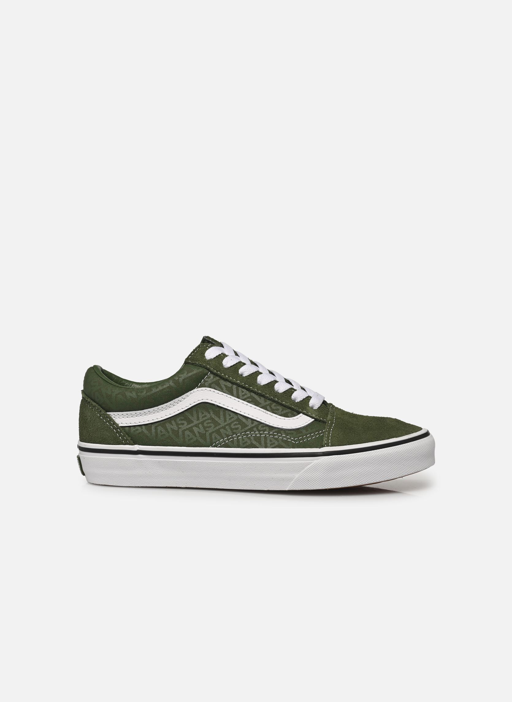 Baskets basses JN Old Skool vert Vans Baskets basses JN Old Skool vert ALPINE GREEN